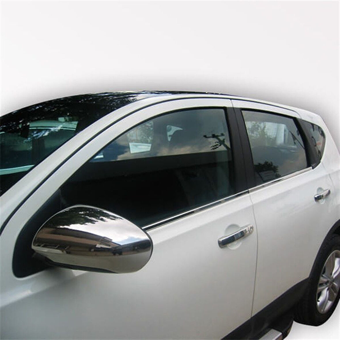 Nissan Qashqai J10 Ayna Kapağı 2 Prç Abs Krom 2007-2013