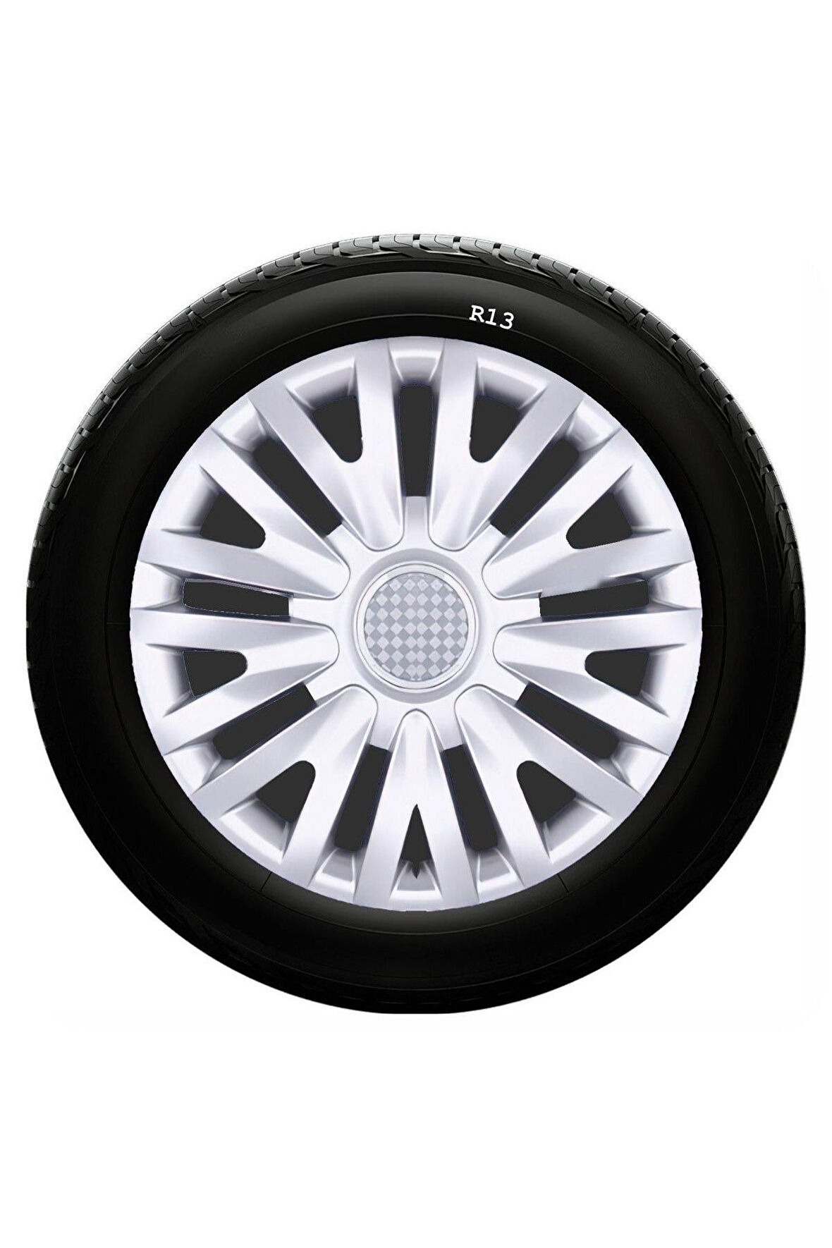 Alfa Romeo Uyumlu 13 Inc Kırılmaz SKS Jant Kapağı 1 Takım 4 Adet No:103