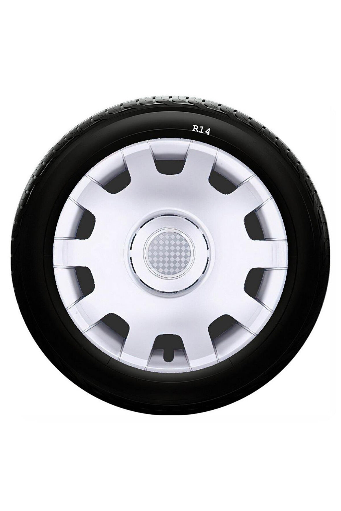 Seat Uyumlu 14 Inc Kırılmaz SKS Jant Kapağı 1 Takım 4 Adet No:212