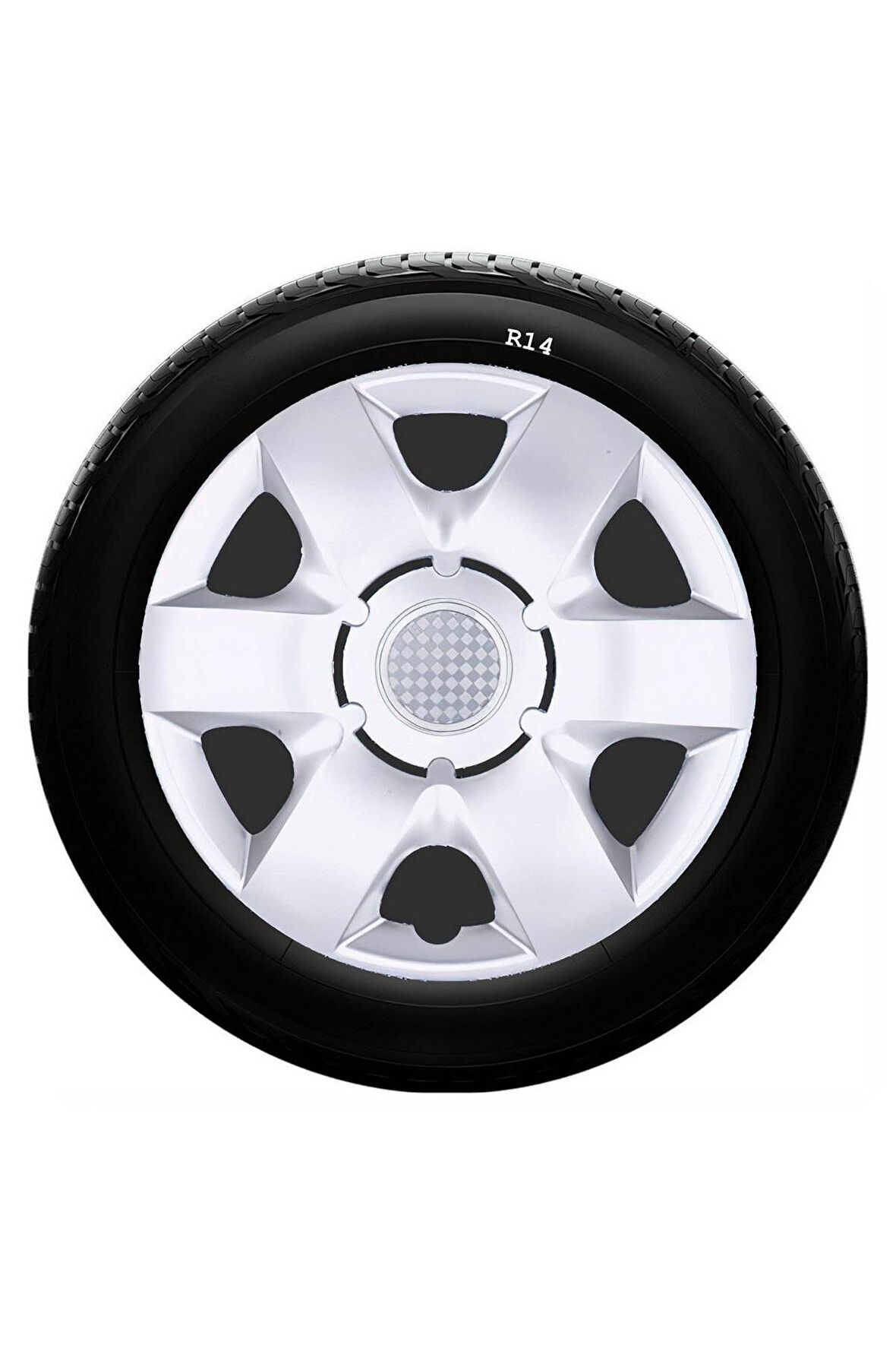 Dacia Uyumlu 14 Inc Kırılmaz SKS Jant Kapağı 1 Takım 4 Adet No:215