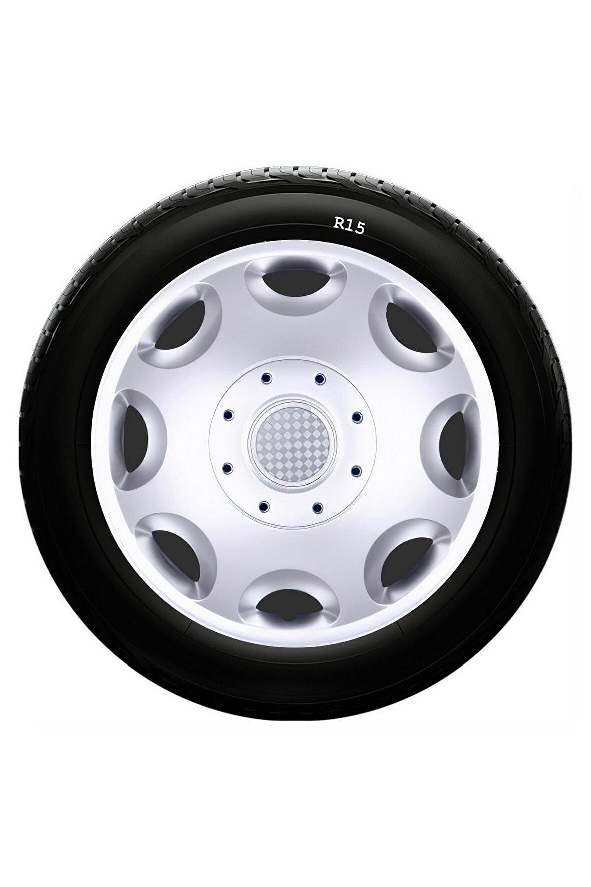 Seat Uyumlu 15 Inc Kırılmaz SKS Jant Kapağı 1 Takım 4 Adet No:300