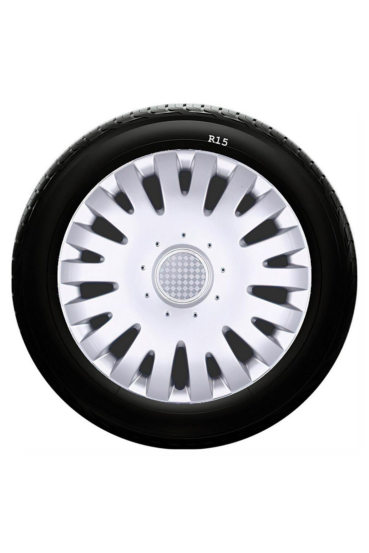 Seat Uyumlu 15 Inç Kırılmaz SKS Jant Kapağı 1 Takım 4 Adet No:306