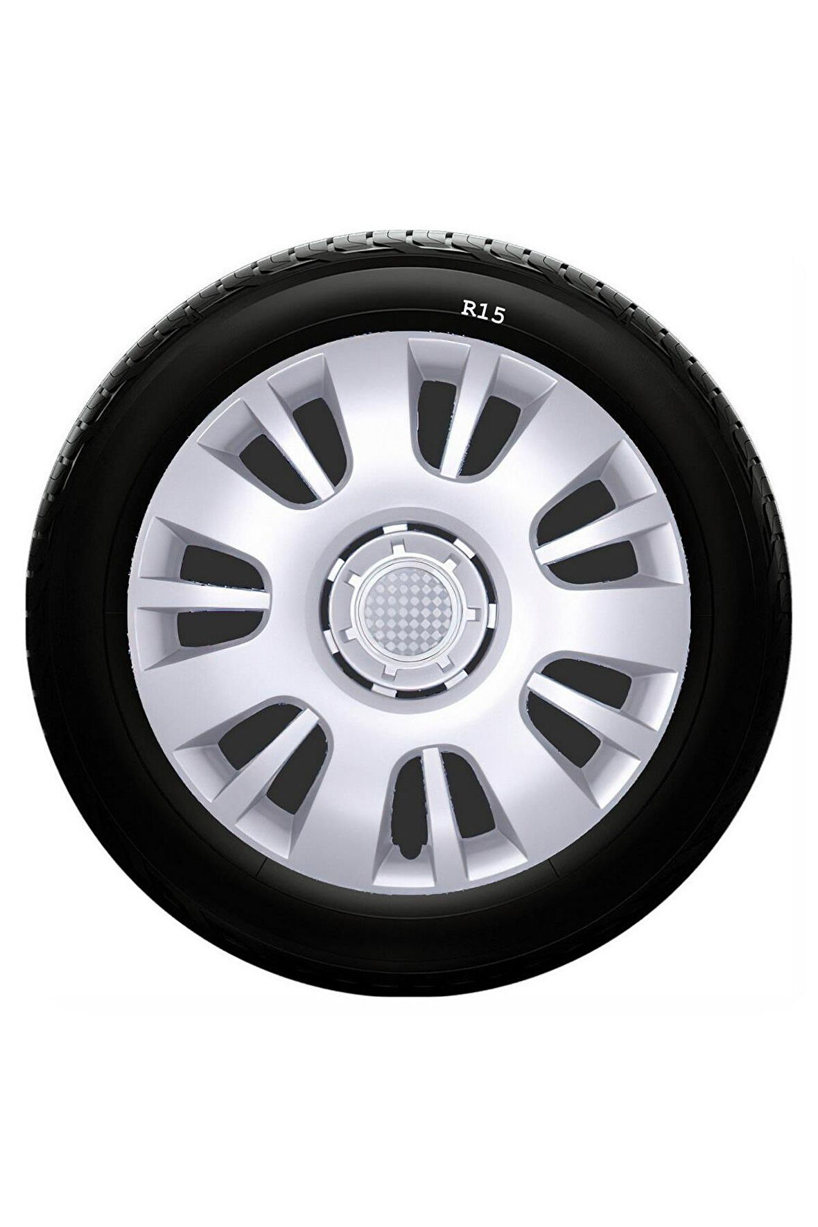 Opel Uyumlu 15 Inc Kırılmaz SKS Jant Kapağı 1 Takım 4 Adet No:312