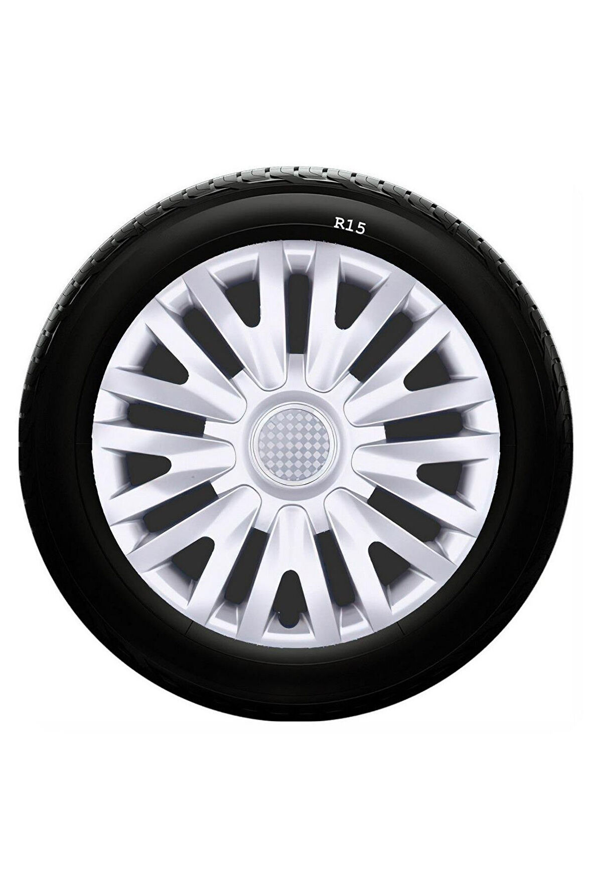 Alfa Romeo Uyumlu 15 Inc Kırılmaz SKS Jant Kapağı 1 Takım 4 Adet No:313