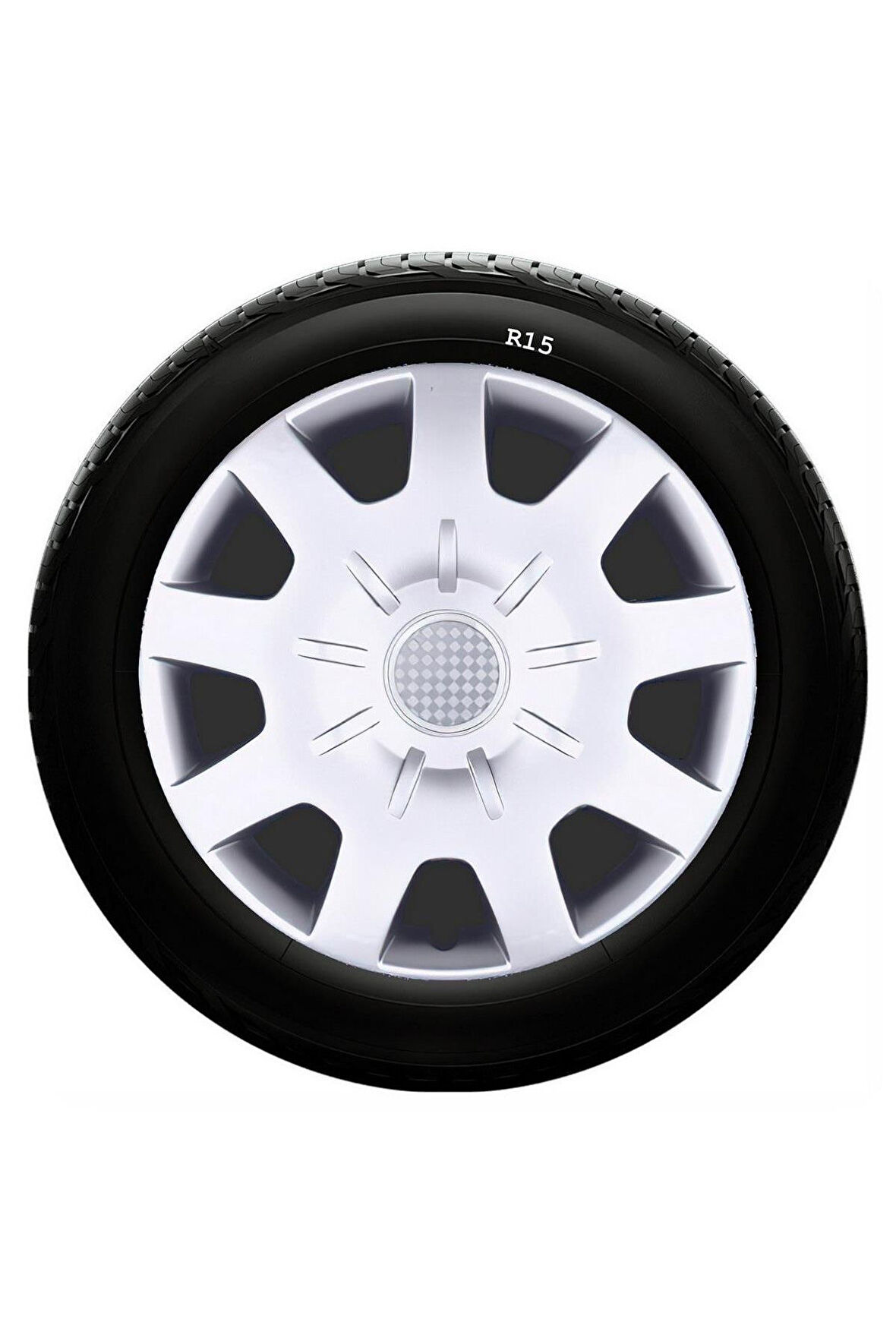 Ford Uyumlu 15 Inc Kırılmaz SKS Jant Kapağı 1 Takım 4 Adet No:314