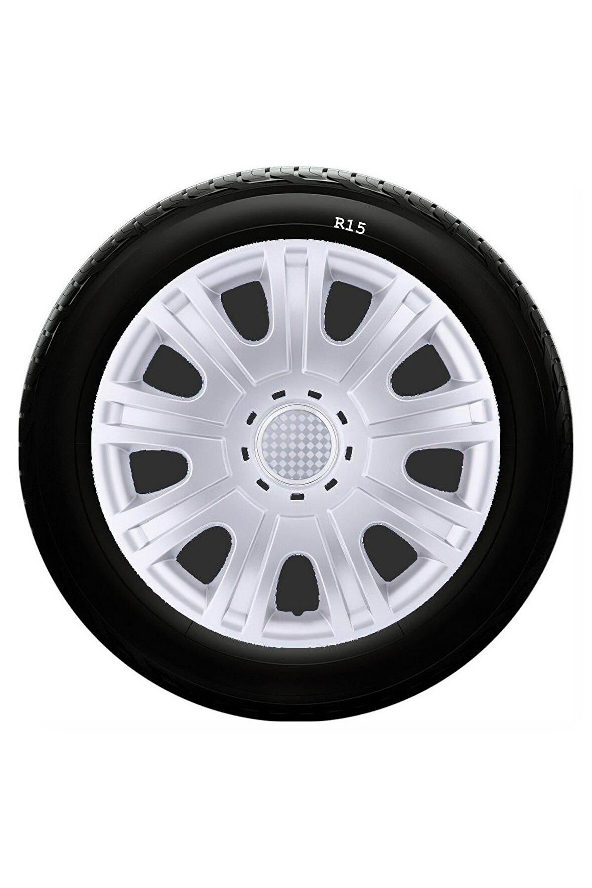 Seat Uyumlu 15 Inc Kırılmaz SKS Jant Kapağı 1 Takım 4 Adet No:319