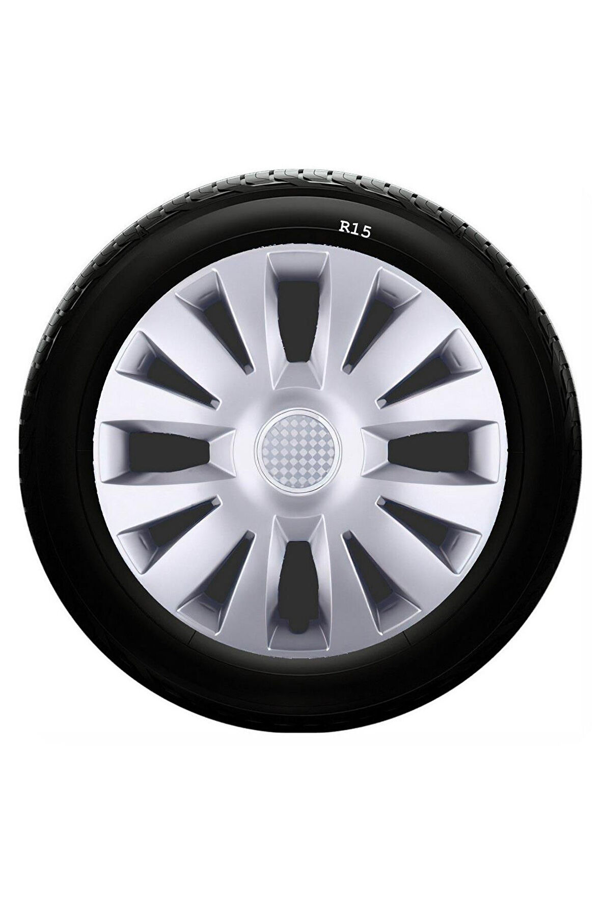 Seat Uyumlu 15 Inç Kırılmaz SKS Jant Kapağı 1 Takım 4 Adet No:324