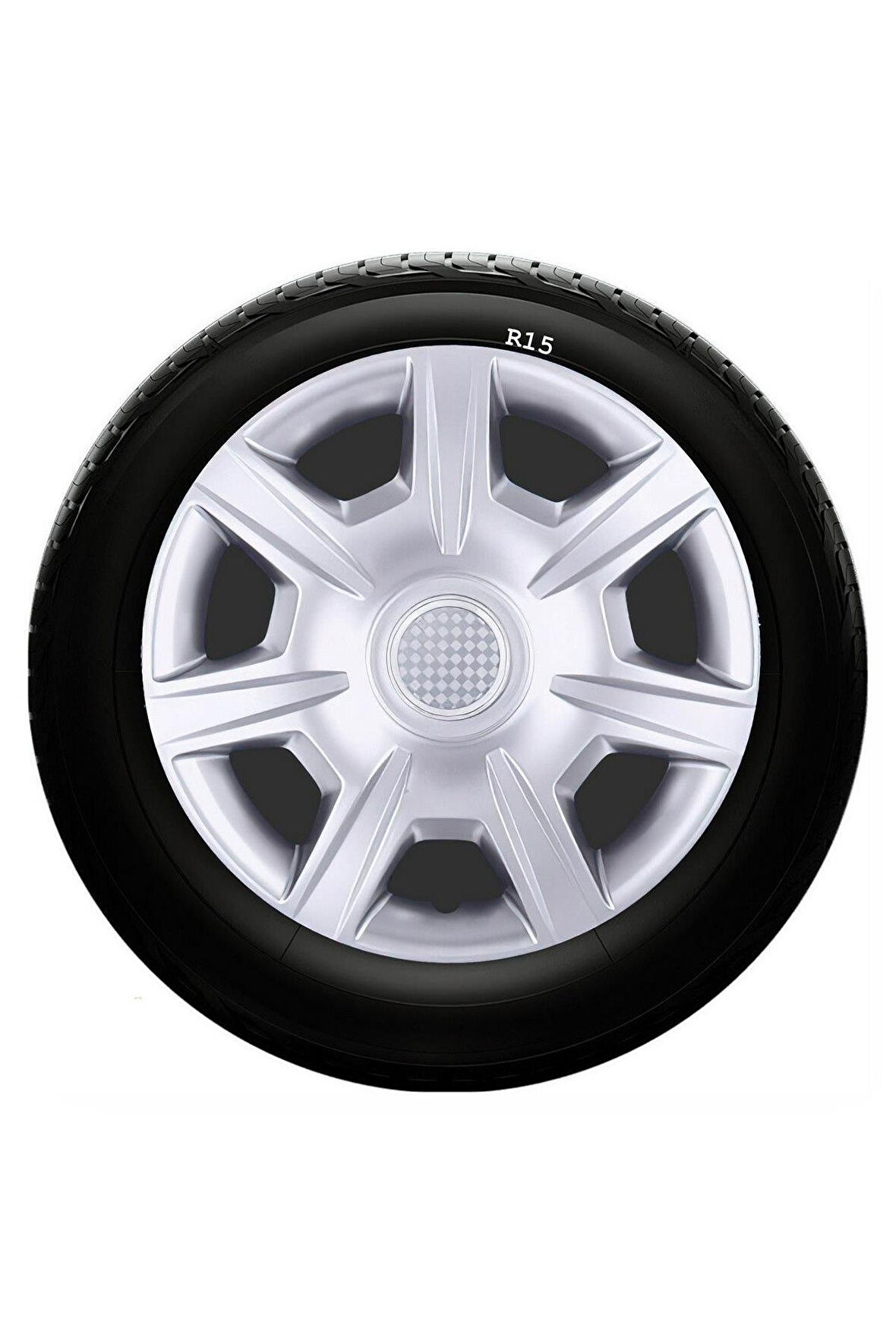 Ford Uyumlu 15 Inc Kırılmaz SKS Jant Kapağı 1 Takım 4 Adet No:327