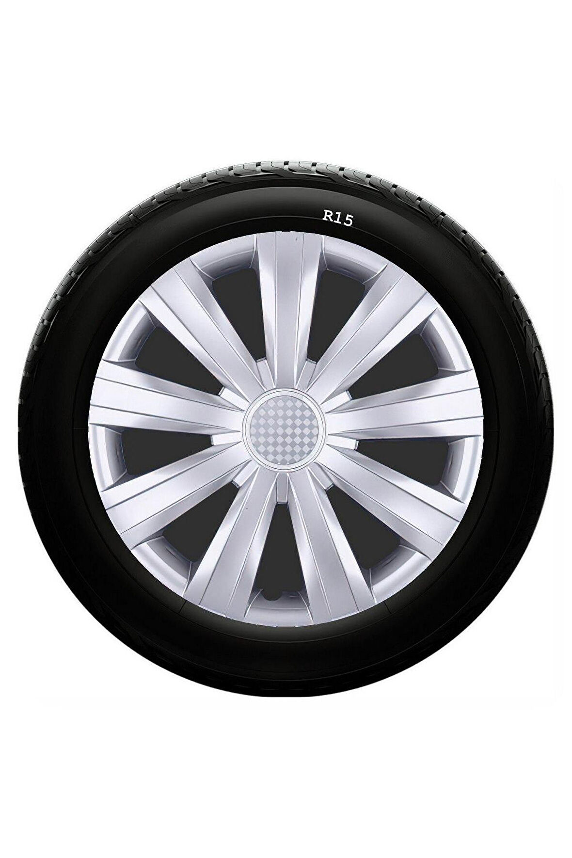 Alfa Romeo Uyumlu 15 Inç Kırılmaz SKS Jant Kapağı 1 Takım 4 Adet No:328