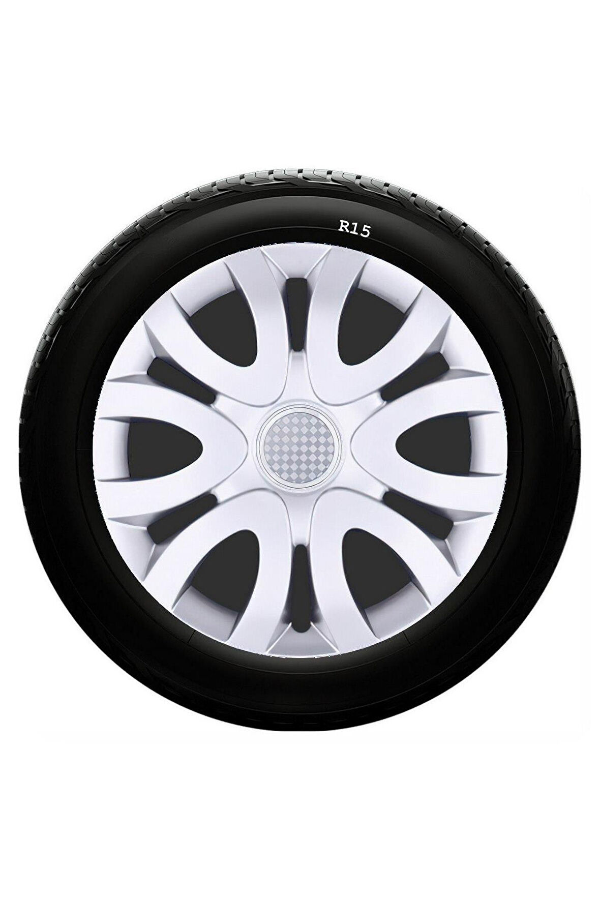 Alfa Romeo Uyumlu 15 Inc Kırılmaz SKS Jant Kapağı 1 Takım 4 Adet No:330