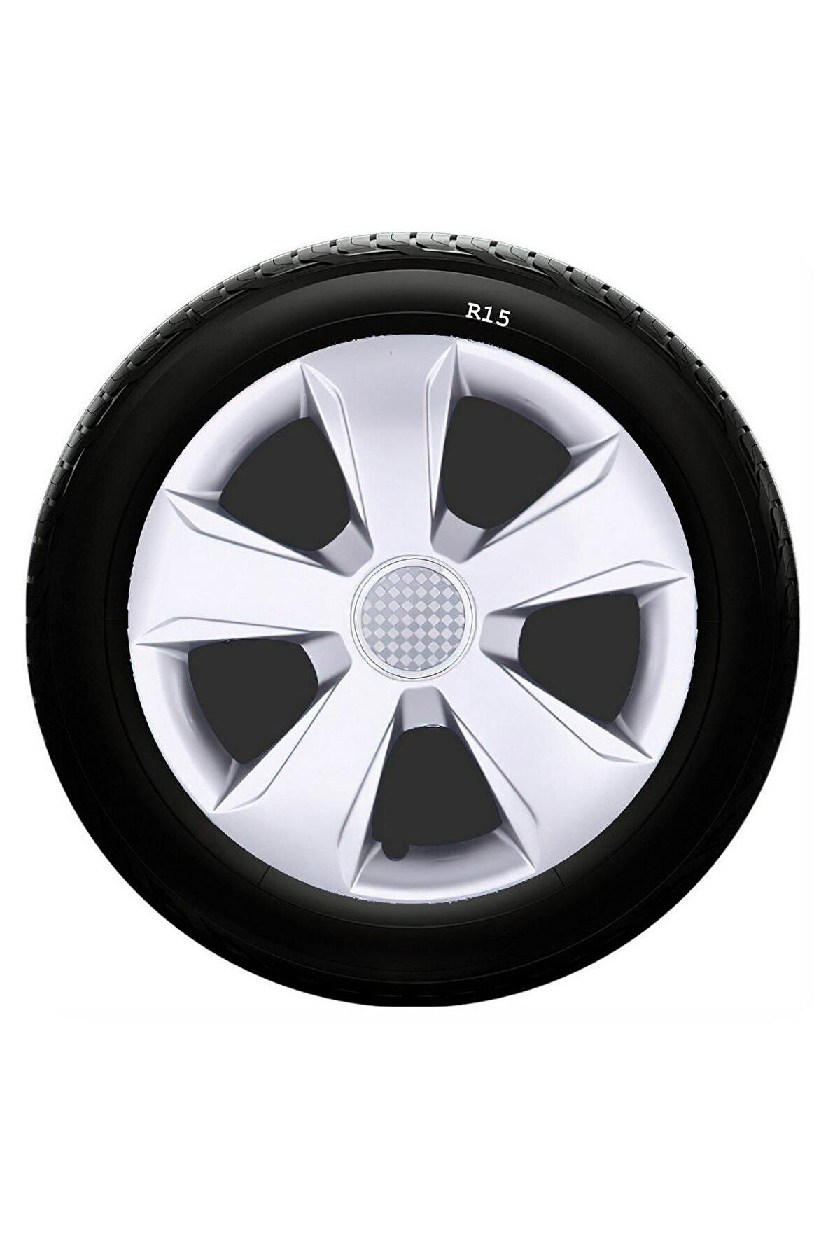Alfa Romeo Uyumlu 15 Inc Kırılmaz SKS Jant Kapağı 1 Takım 4 Adet No:331