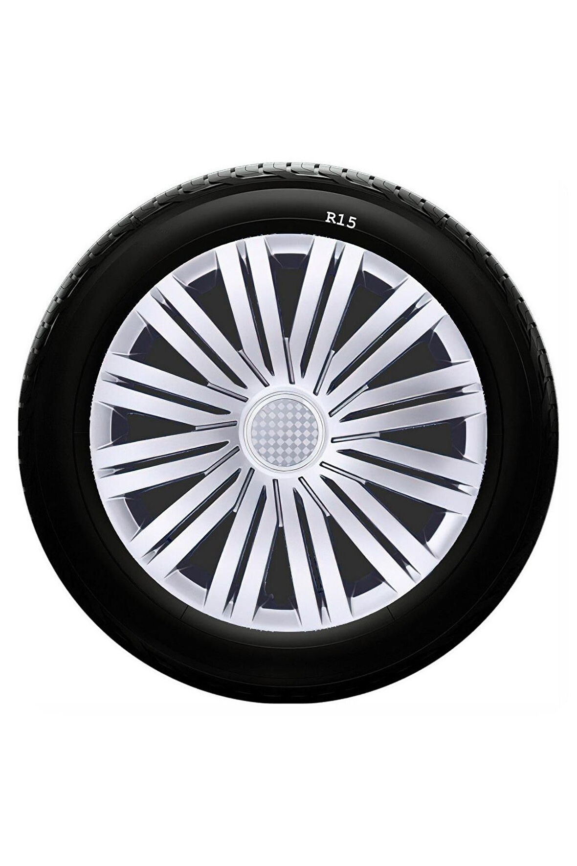 Alfa Romeo Uyumlu 15 Inc Kırılmaz SKS Jant Kapağı 1 Takım 4 Adet No:340