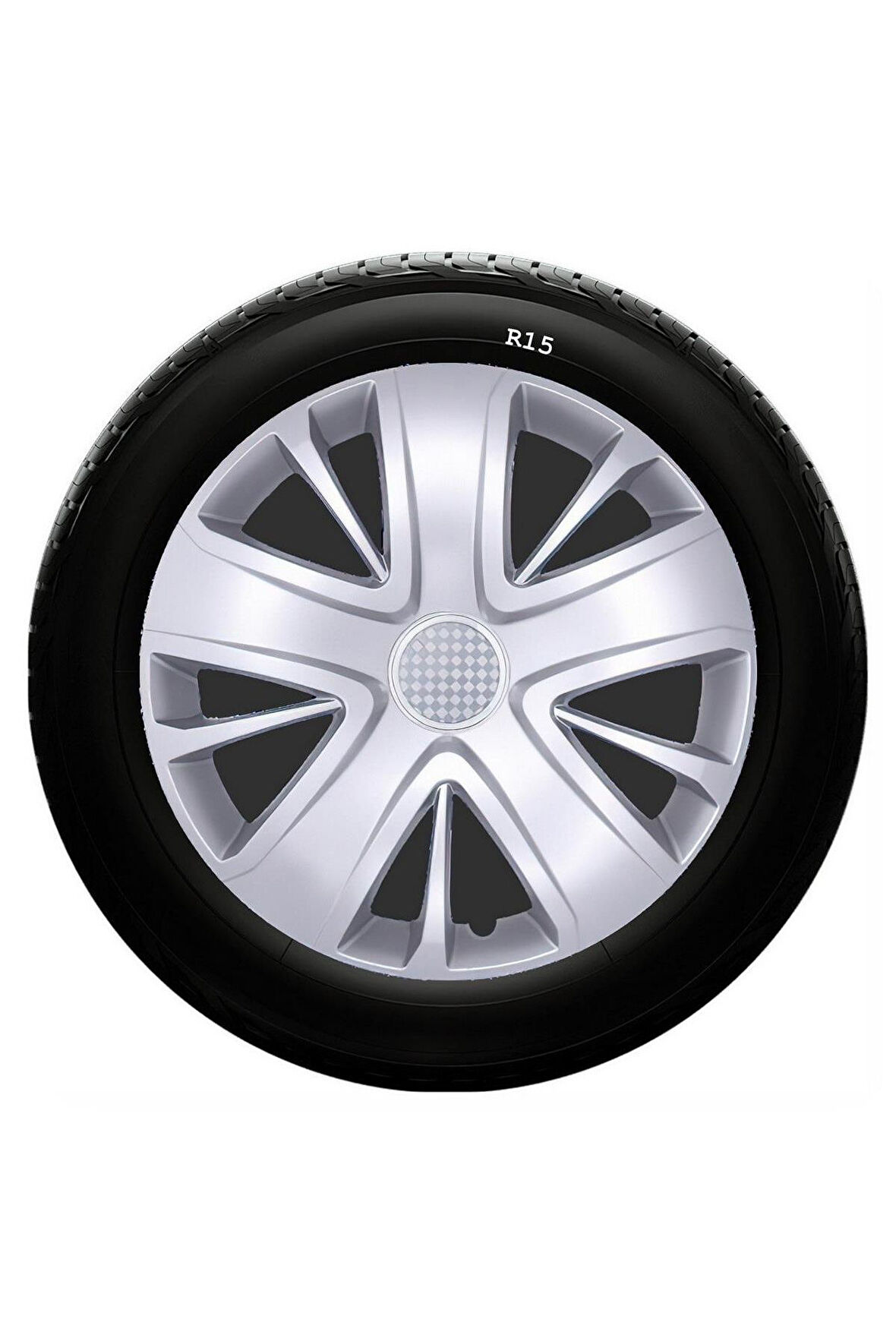 Alfa Romeo Uyumlu 15 Inç Kırılmaz SKS Jant Kapağı 1 Takım 4 Adet No:341