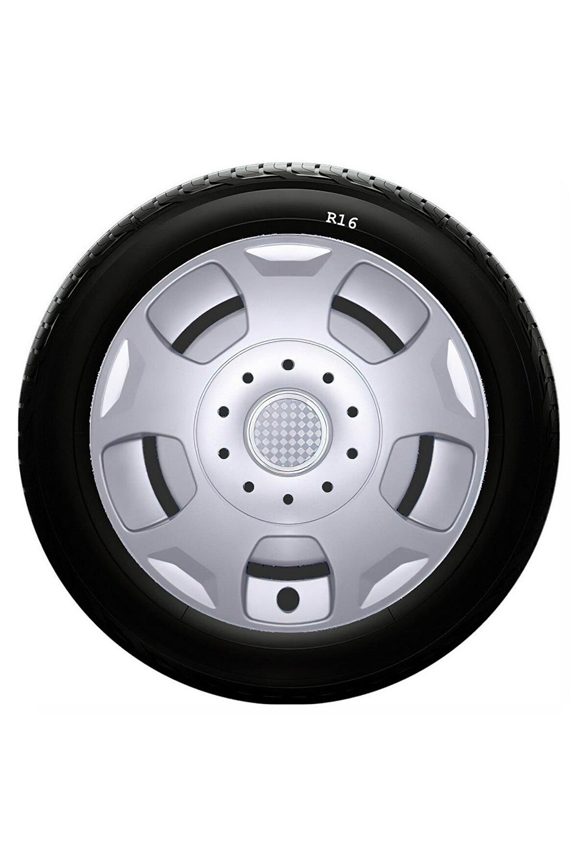 Seat Uyumlu 16 Inç Kırılmaz SKS Jant Kapağı 1 Takım 4 Adet No:404