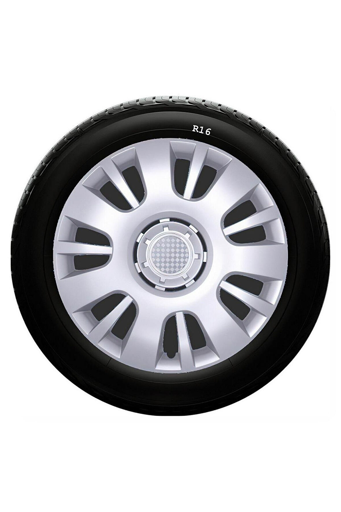 Chevrolet Uyumlu 16 Inç Kırılmaz SKS Jant Kapağı 1 Takım 4 Adet No:407