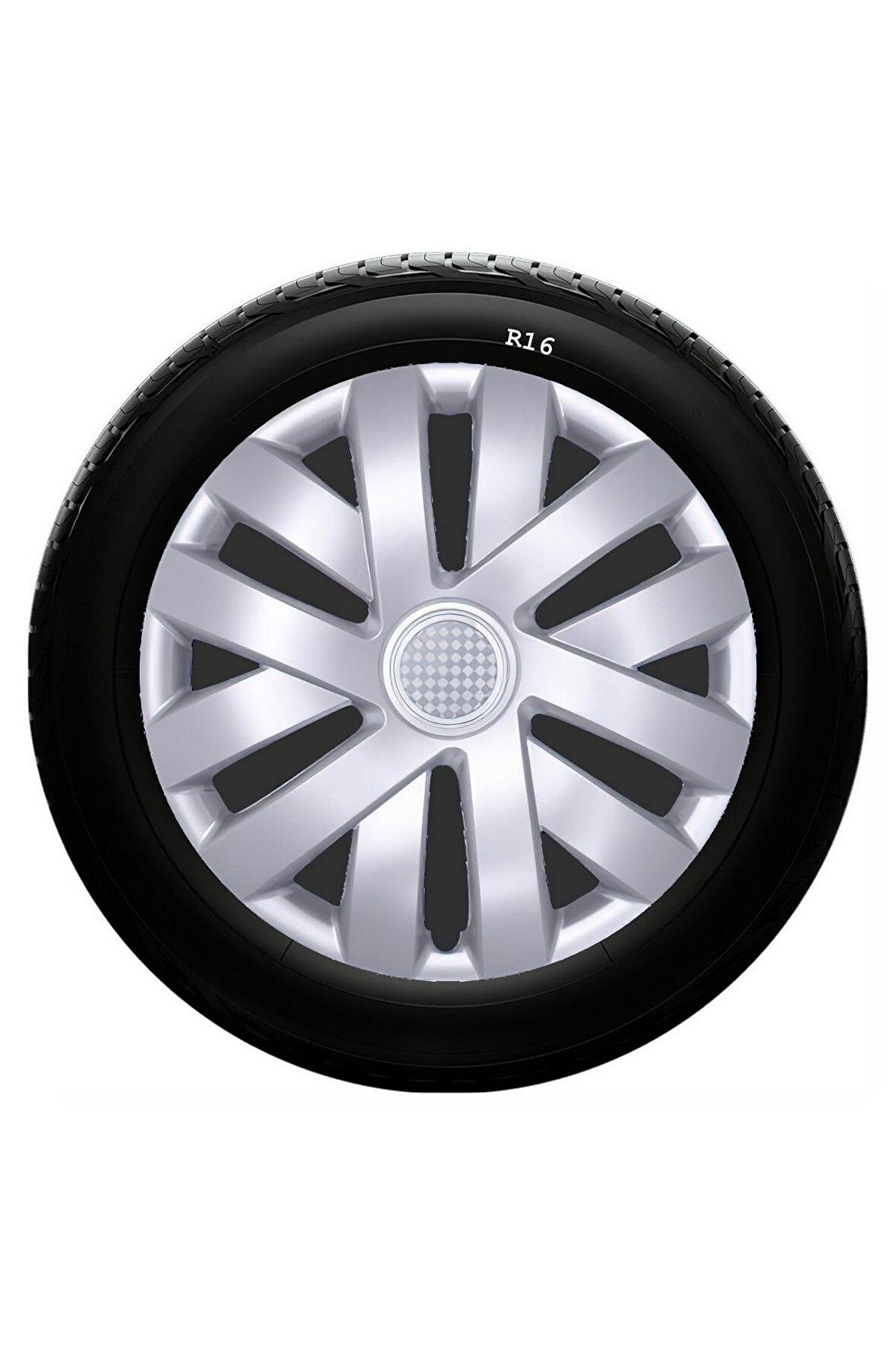 Ford Uyumlu 16 Inc Kırılmaz SKS Jant Kapağı 1 Takım 4 Adet No:409