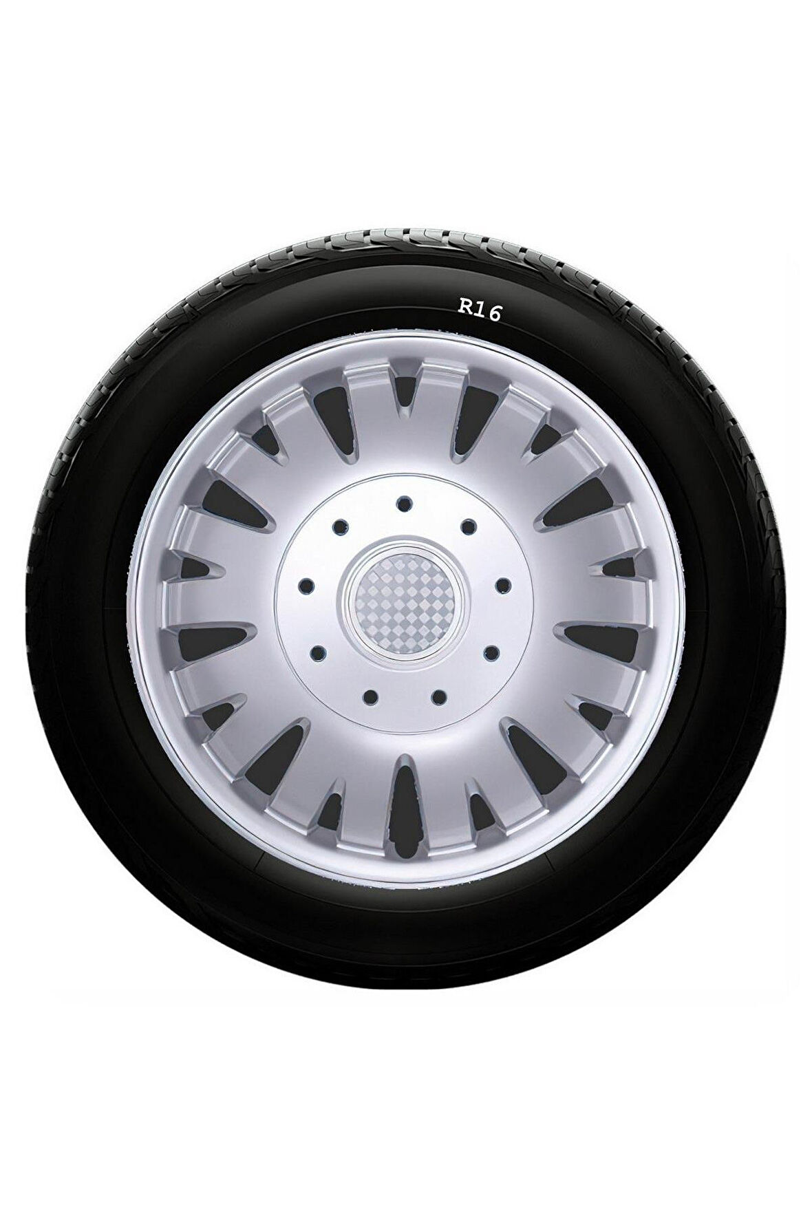 Mazda Uyumlu 16 Inç Kırılmaz SKS Jant Kapağı 1 Takım 4 Adet No:410