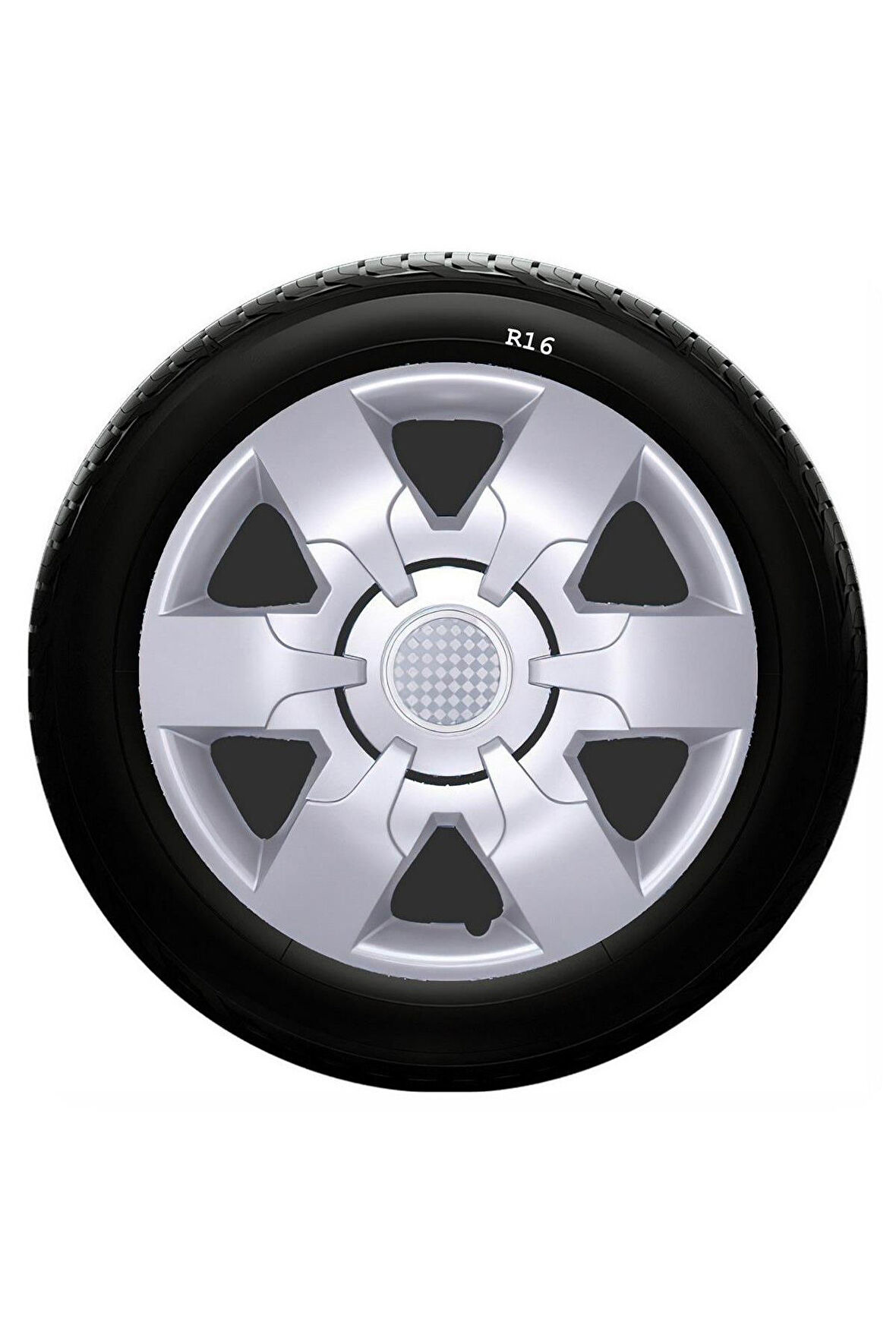 Lada Uyumlu 16 Inç Kırılmaz SKS Jant Kapağı 1 Takım 4 Adet No:413