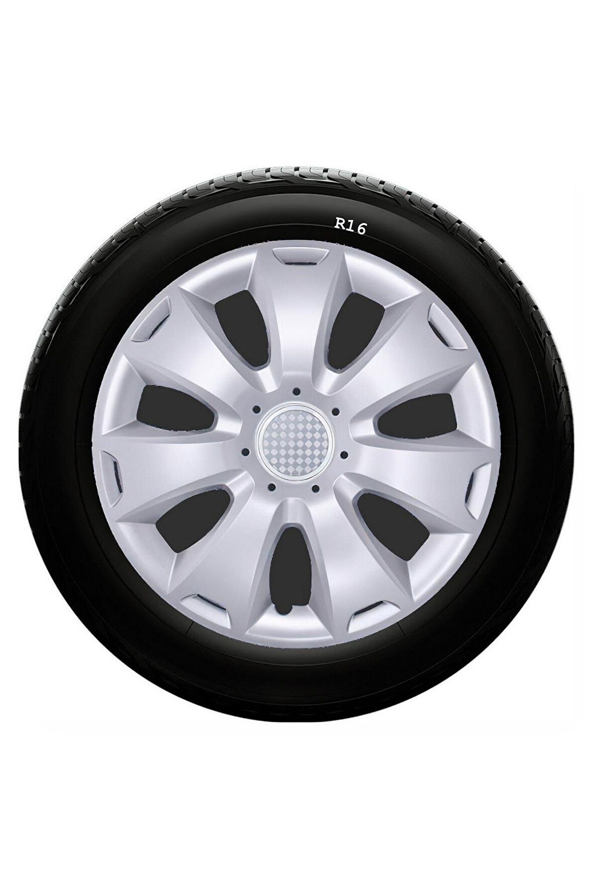 Seat Uyumlu 16 Inç Kırılmaz SKS Jant Kapağı 1 Takım 4 Adet No:417