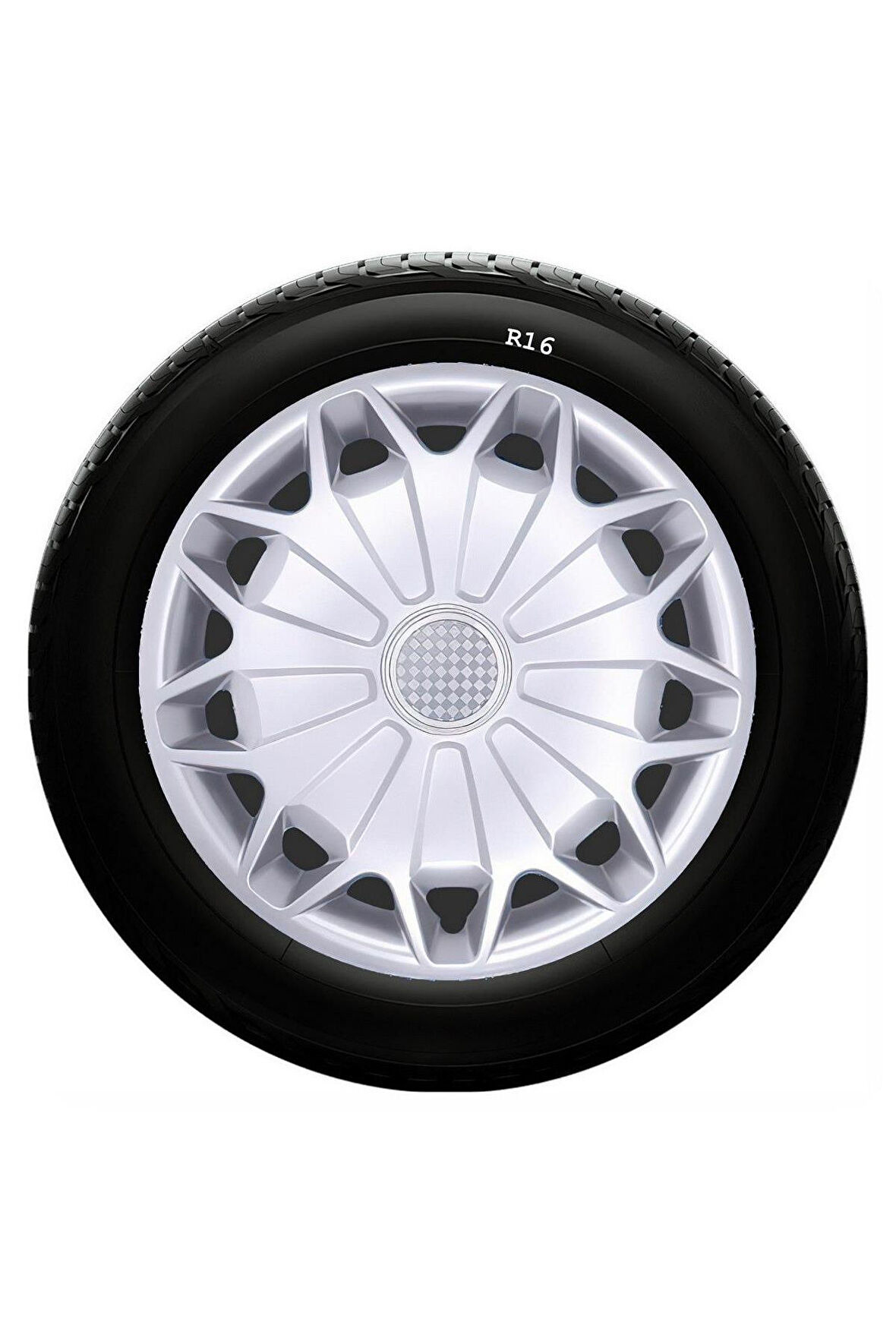 Peugeot Uyumlu 16 Inc Kırılmaz SKS Jant Kapağı 1 Takım 4 Adet No:419