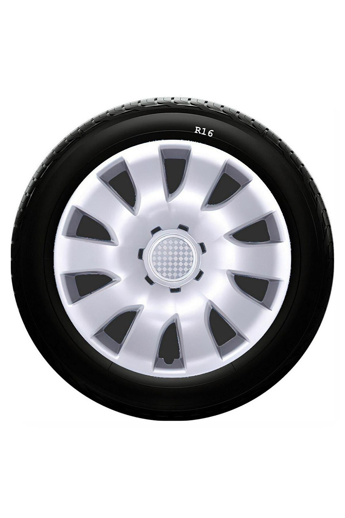 Ford Uyumlu 16 Inç Kırılmaz SKS Jant Kapağı 1 Takım 4 Adet No:425