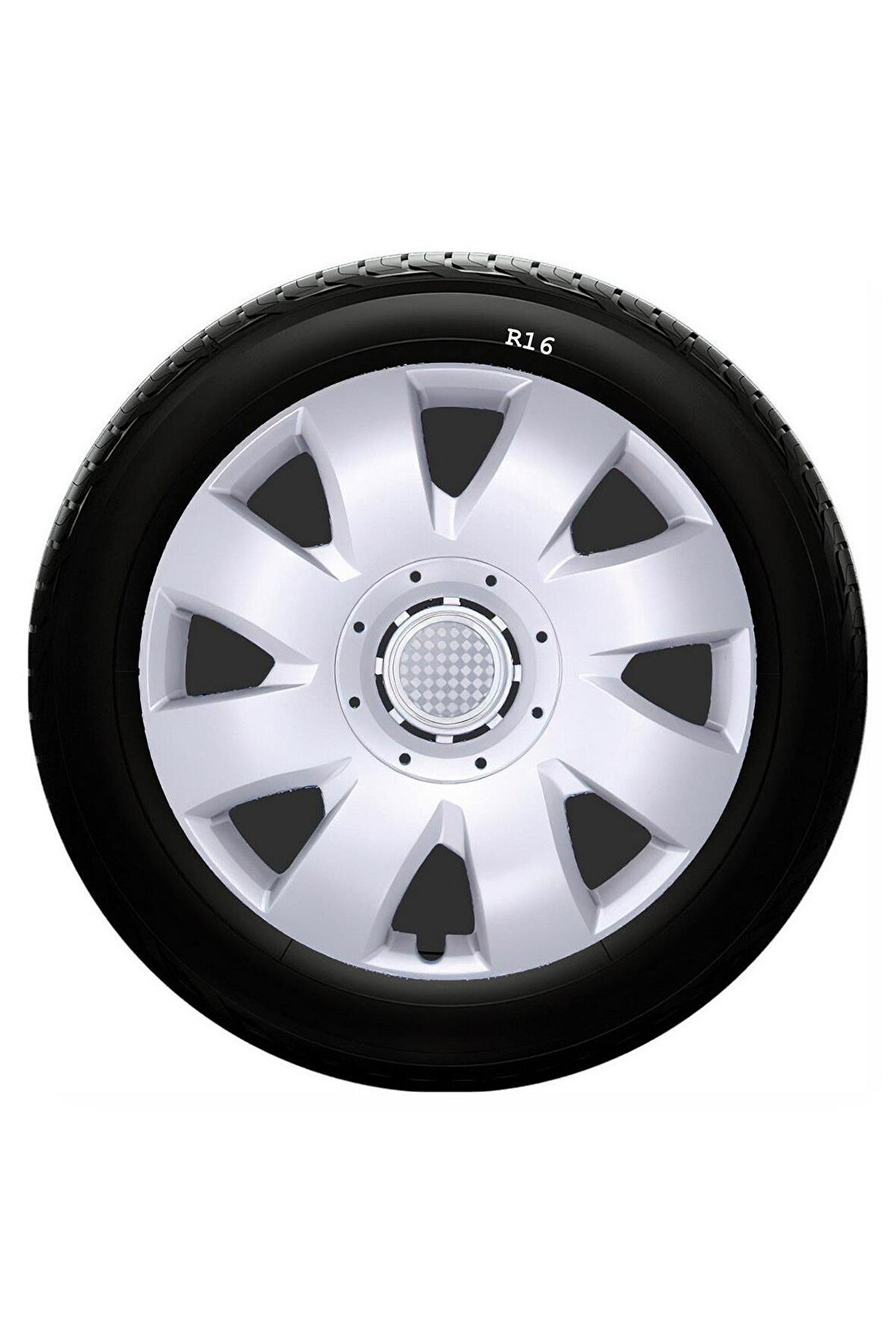 Dacia Uyumlu 16 Inç Kırılmaz SKS Jant Kapağı 1 Takım 4 Adet No:426