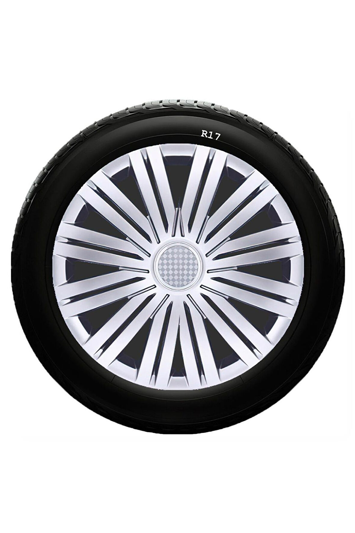 Seat Uyumlu 17 Inc Kırılmaz SKS Jant Kapağı 1 Takım 4 Adet No:502