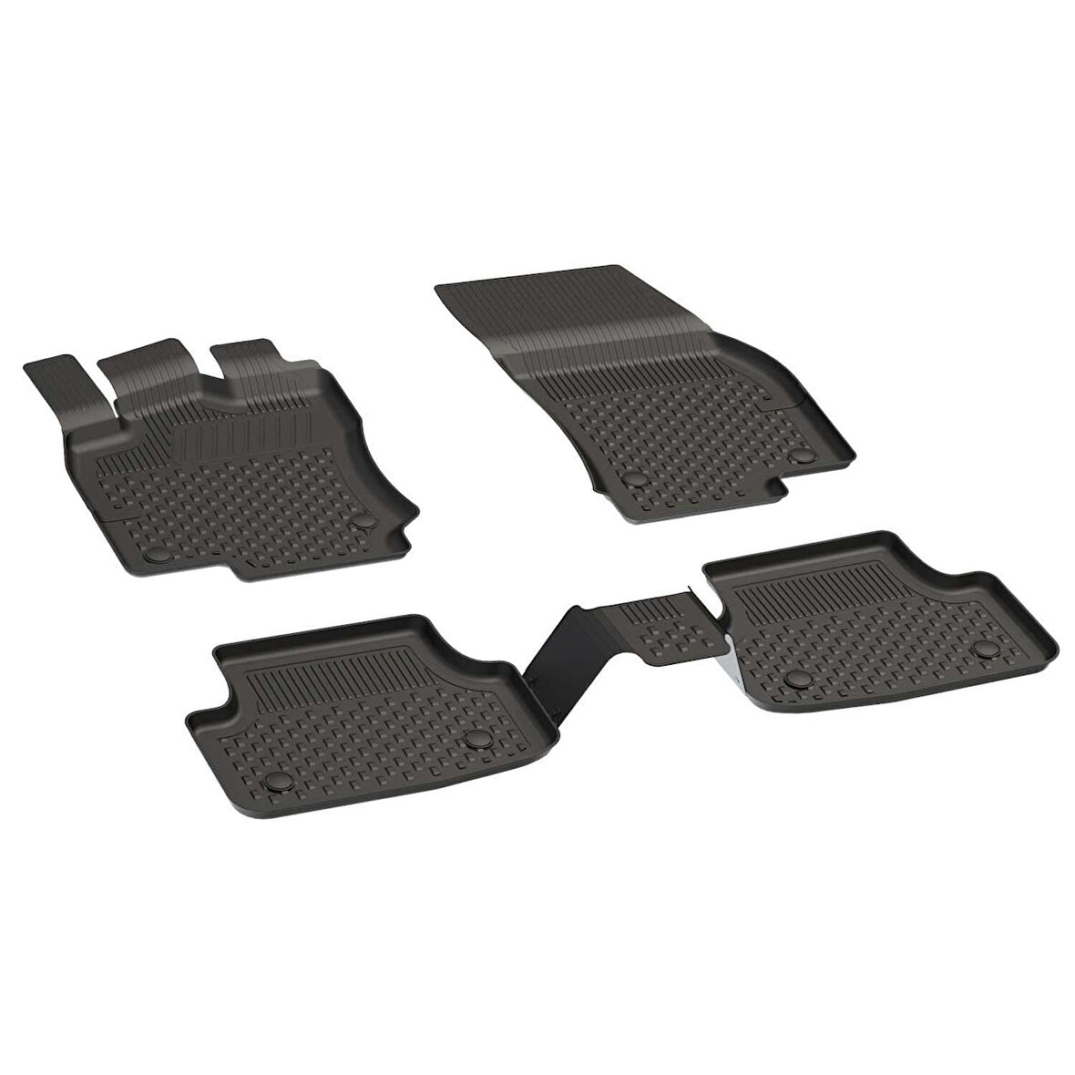 Seat Ateca 2017+ / Cupra Ateca 2018+ Uyumlu SAHLER Araca Özel 4.5D Havuzlu Oto Paspas