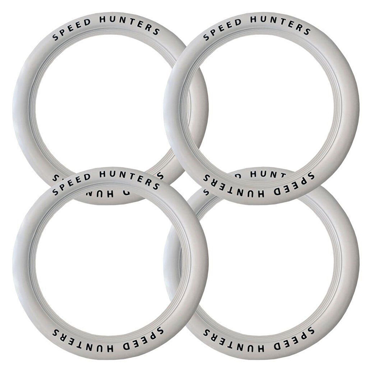 Toyota Uyumlu 13 Jant Speed Hunters Lastik Yanağı Beyaz Renk 1 Takım 4 Adet