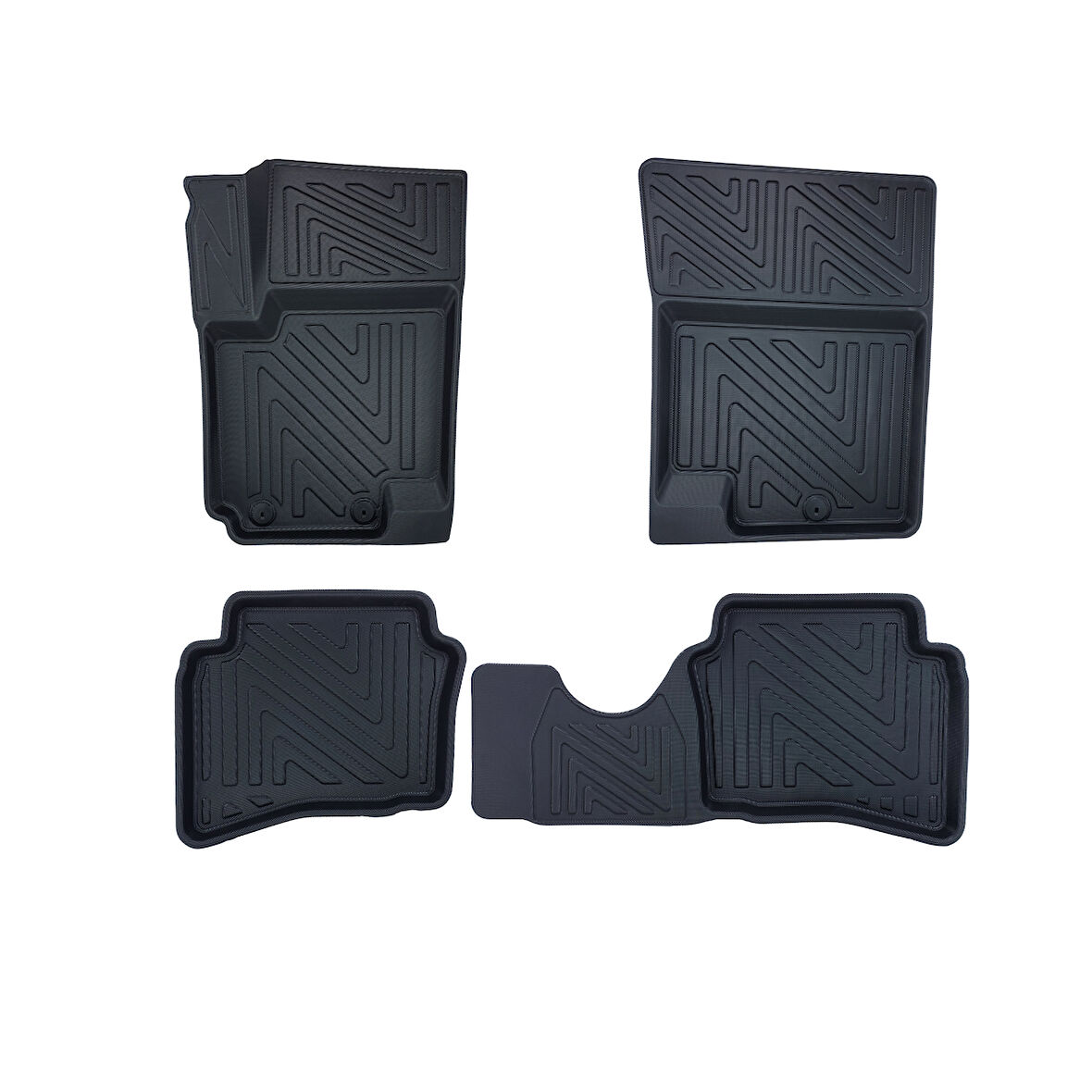 Hyundai i20 2008-2014 Premium Seri Araca Özel 3D Havuzlu Oto Paspas