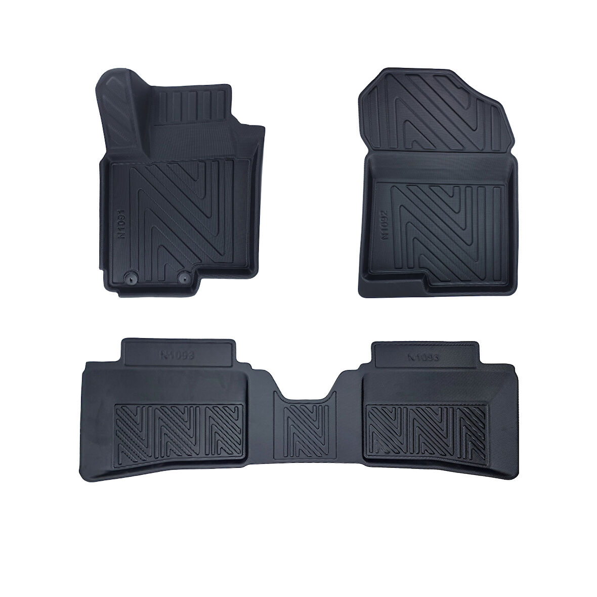 Hyundai i20 2020 ve Sonrası Premium Seri Araca Özel 3D Havuzlu Oto Paspas