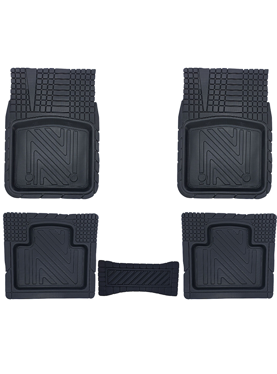 NaturForcer Üniversal Her Araca Uyumlu Premium Seri Araca Özel 3D Havuzlu Oto Paspas