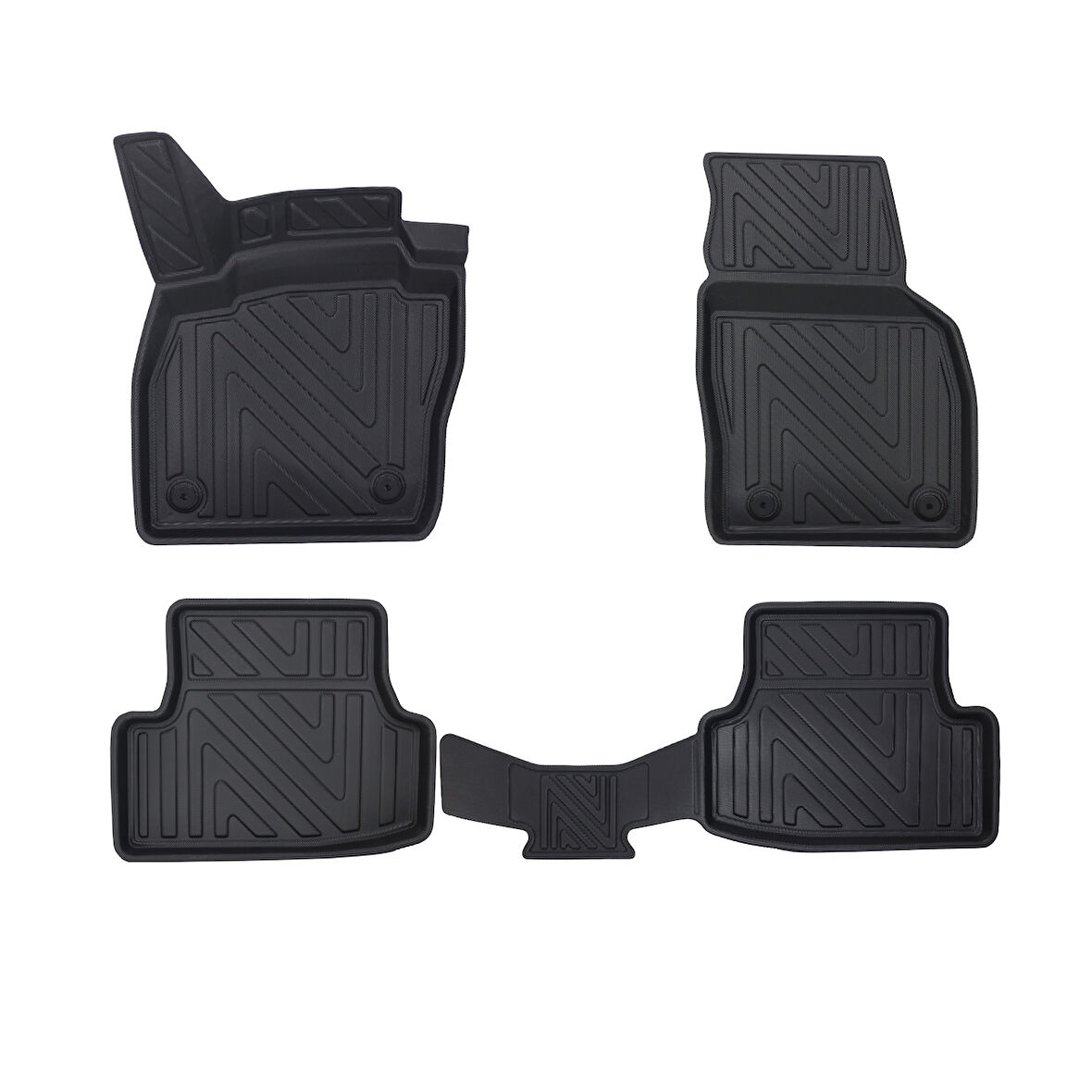 Seat İbiza 2017 ve Sonrası Premium Seri Araca Özel 3D Havuzlu Oto Paspas