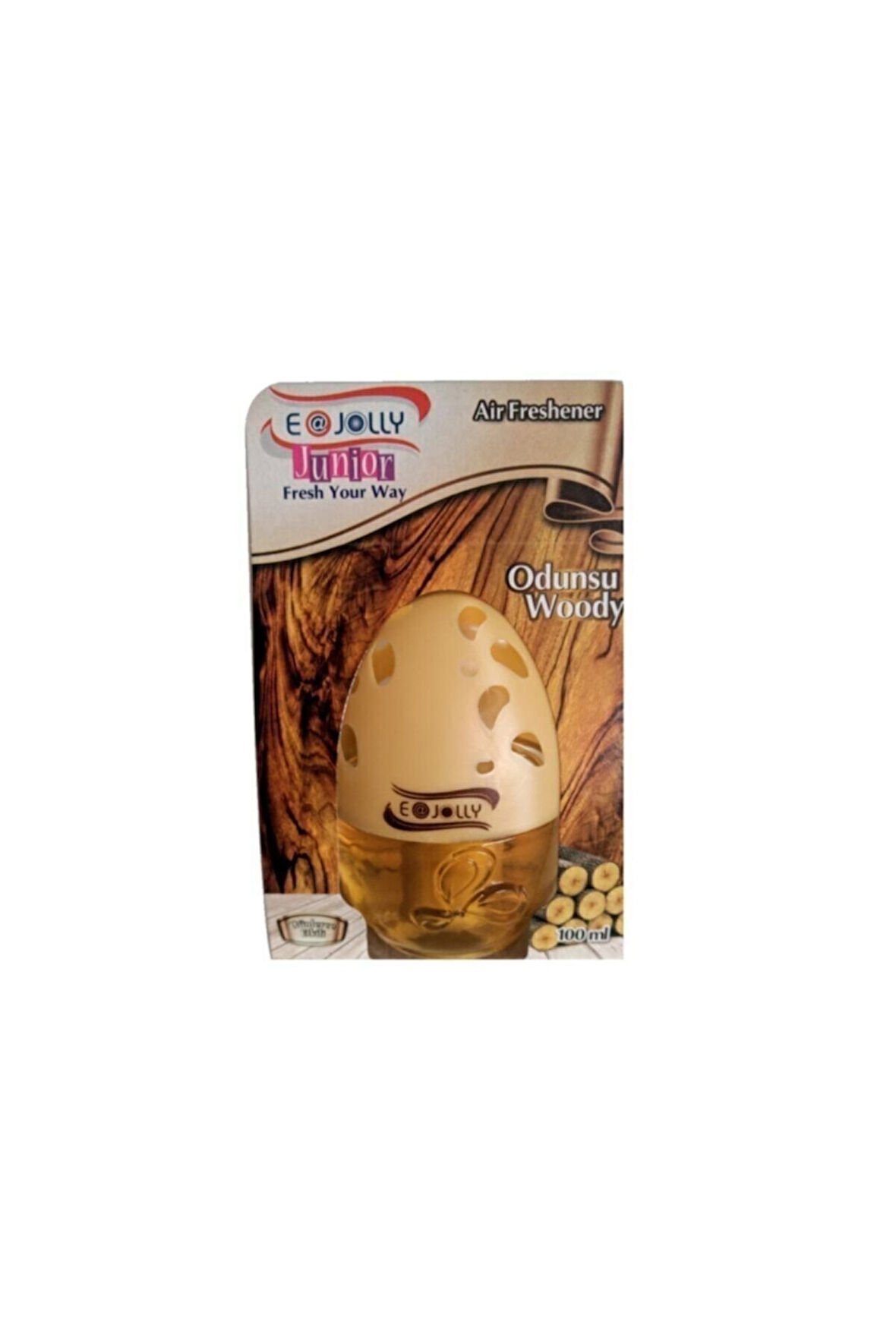 E-jolly Küre-kavanoz Oda Araç Kokusu Odunsu Aromalı 100 Ml E-jolly Odunsu