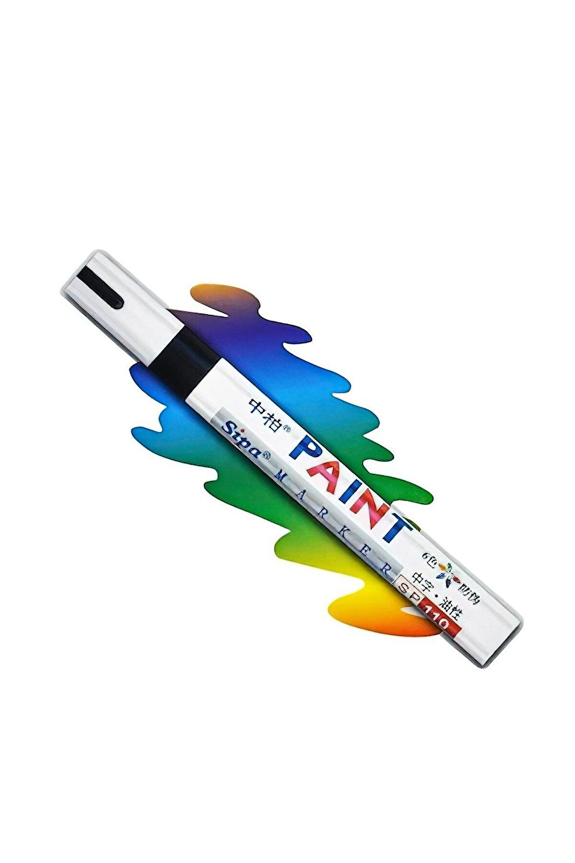 Paınt Oto Rötuş Boya Kalemi Araç Kaporta Çizik Siyah