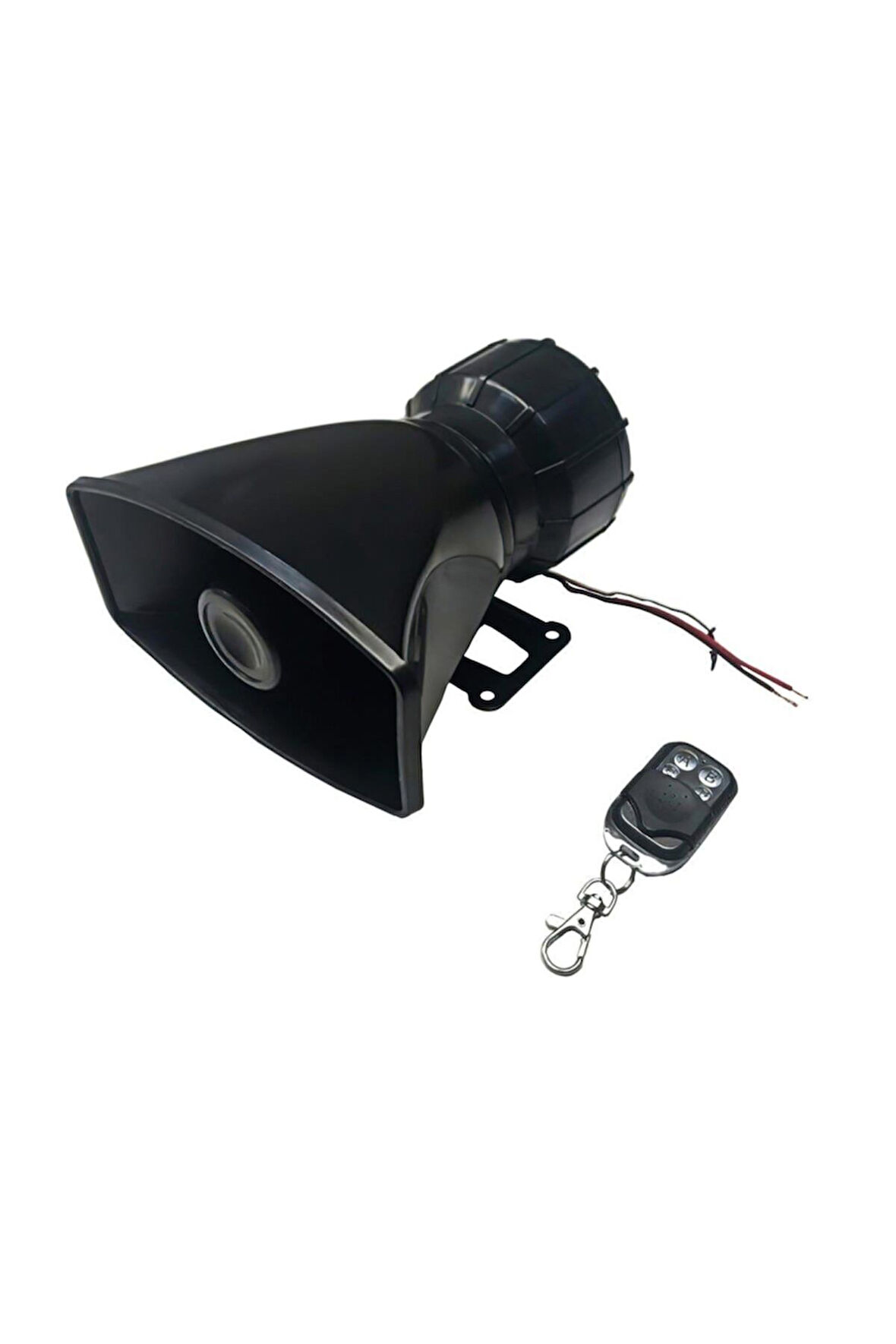 Oto Polis Sireni Uzaktan Kumandalı 4 Sesli 12 Volt 50 Watt