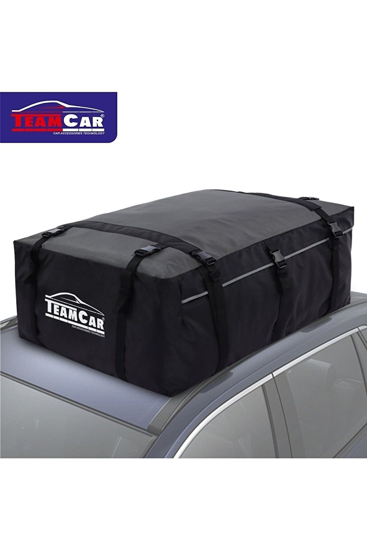 Teamcar Yeni Nesil Port Bagaj Araç Üstü Tavan Çantası Portbagaj - Tavan Çantası - 500 Lt