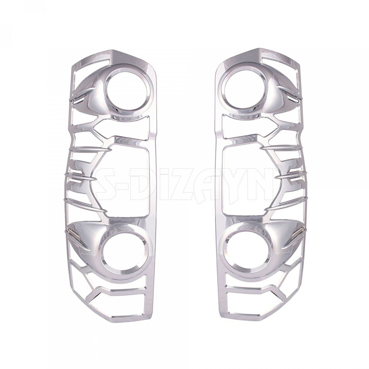 S-Dizayn Mercedes Sprinter Stop Çerçevesi 2 Prç. Abs. Krom 2006-2013