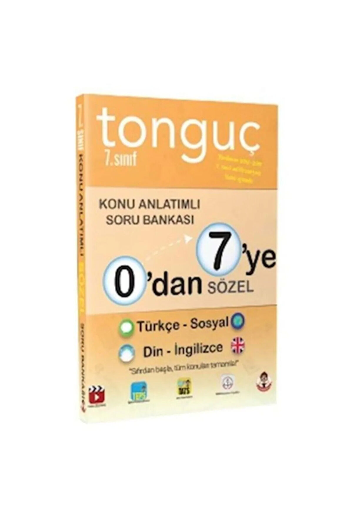 Tonguç 7. Sınıf 0'dan 7'ye Sözel Konu Anlatımlı Soru Bankası