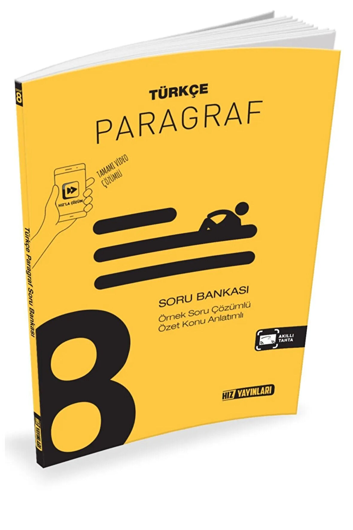 Hız 8. Sınıf Türkçe Paragraf Soru Bankası