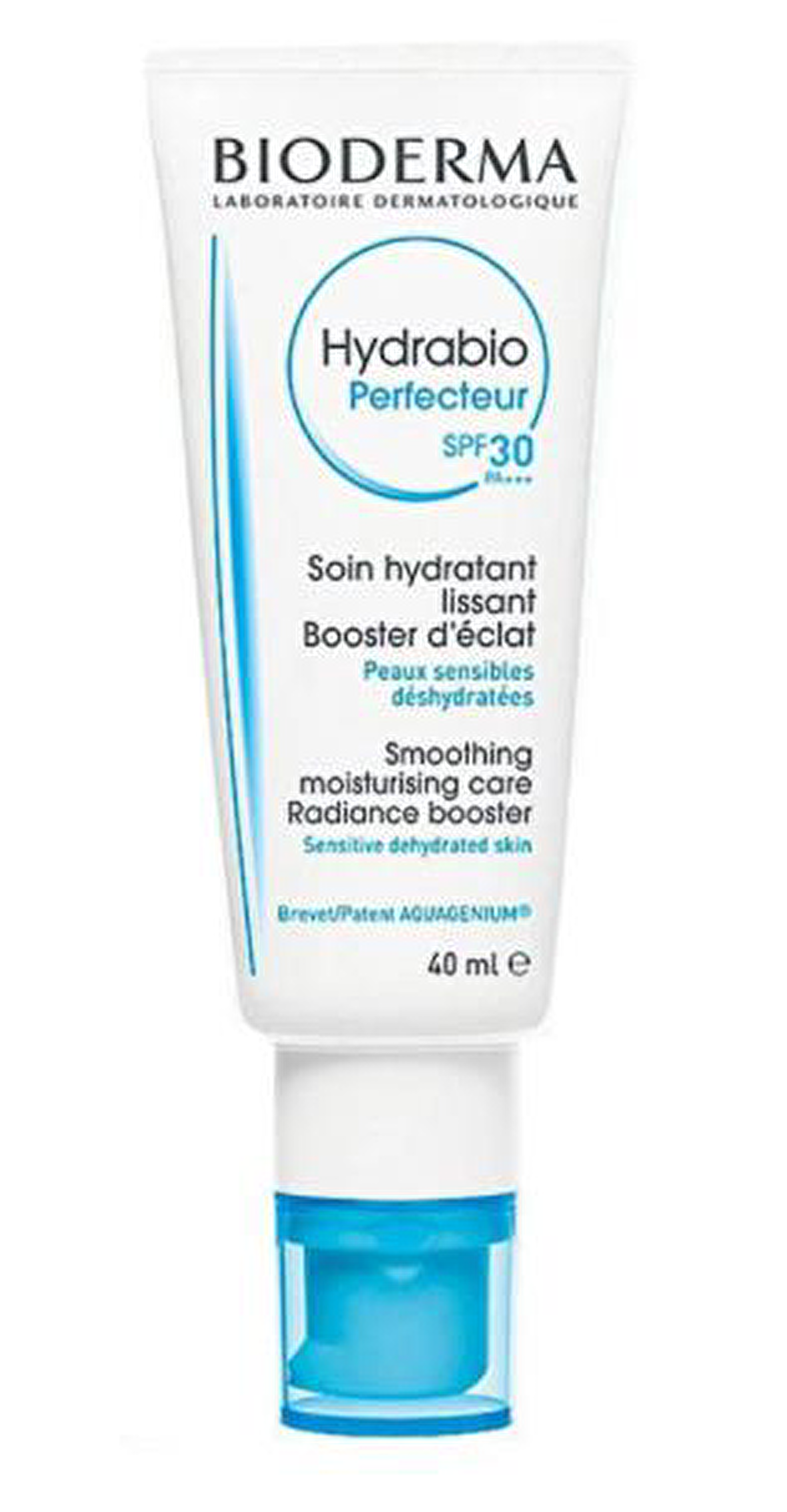 Bioderma Hydrobio Perfecteur Hassas Ciltler İçin Su Bazlı Yağsız SPF30 Nemlendirici Yüz Bakım Kremi 40 ml