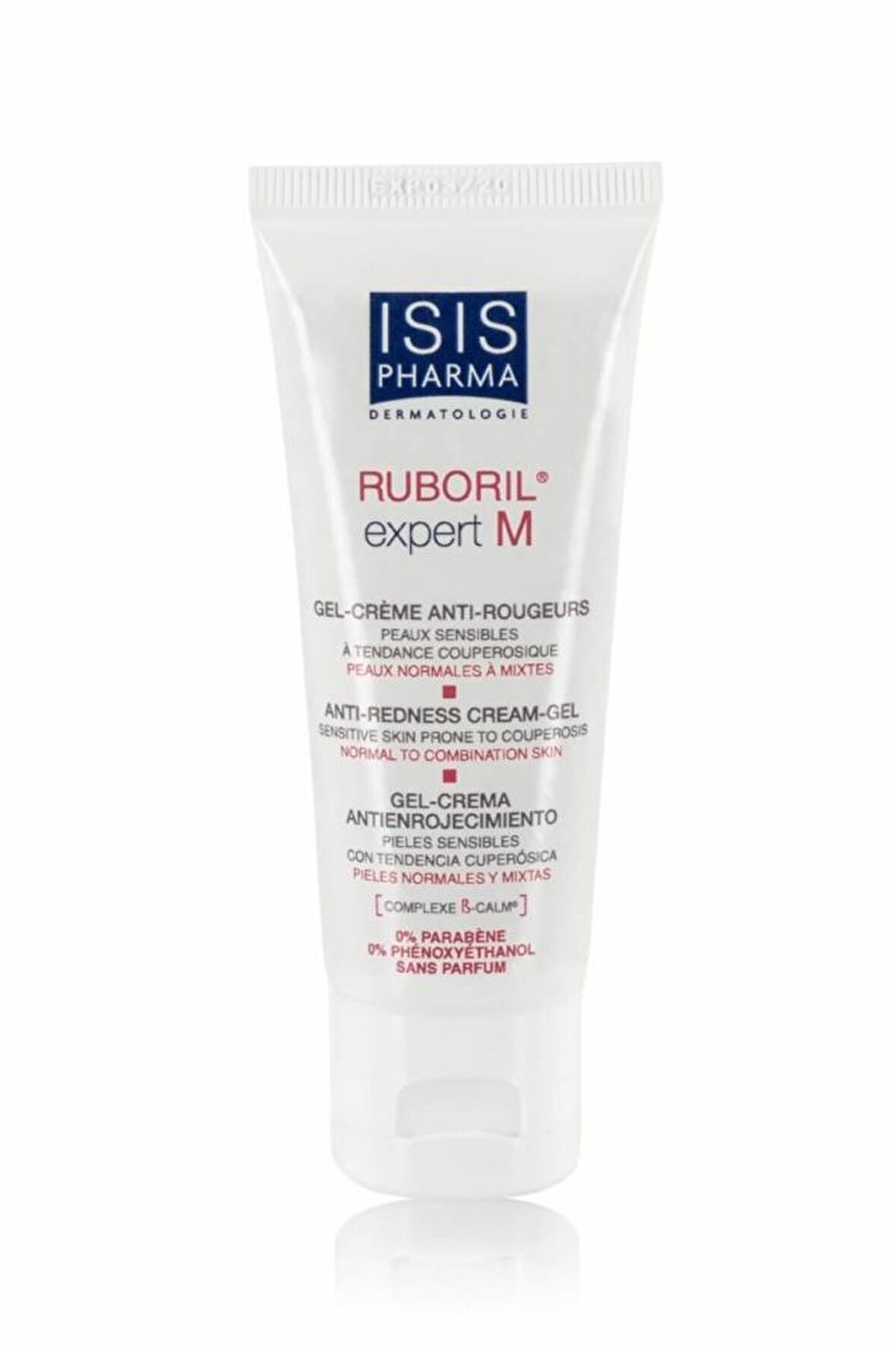 Isis Pharma Ruboril Expert M Tüm Cilt Tipleri İçin Su Bazlı Yağsız Nemlendirici Yüz Bakım Kremi 40 ml