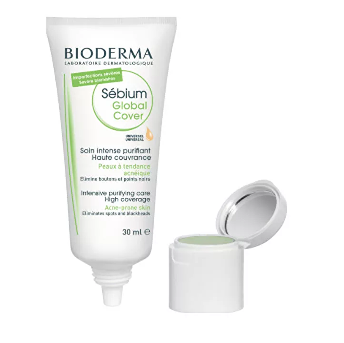 Bioderma Sebium Akneye Eğilimli Cilt için Temizleyici Yüz Temizleme Jeli 30 ml 