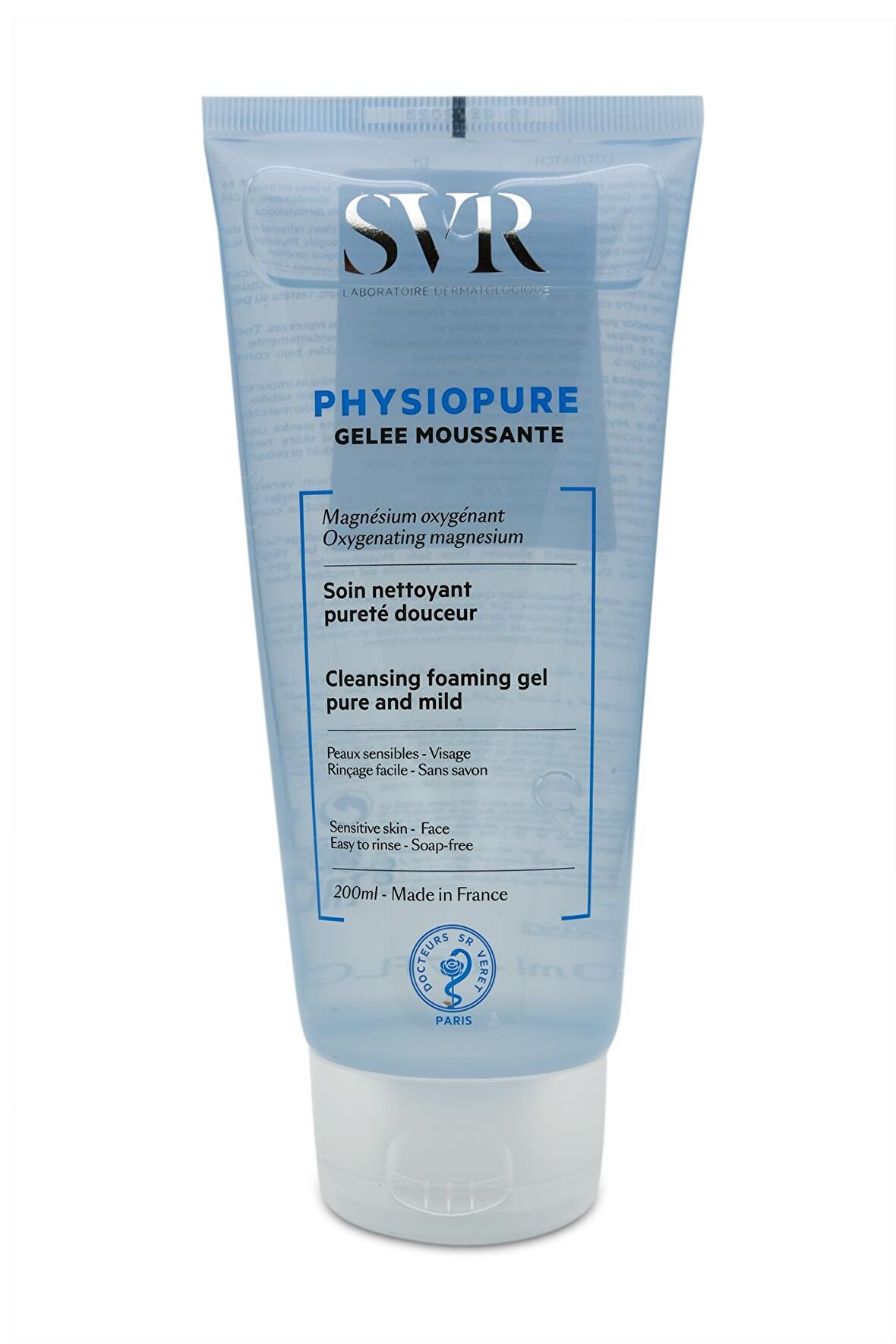 SVR Physiopure Yağlı Cilt için Temizleyici Yüz Temizleme Jeli 200 ml 