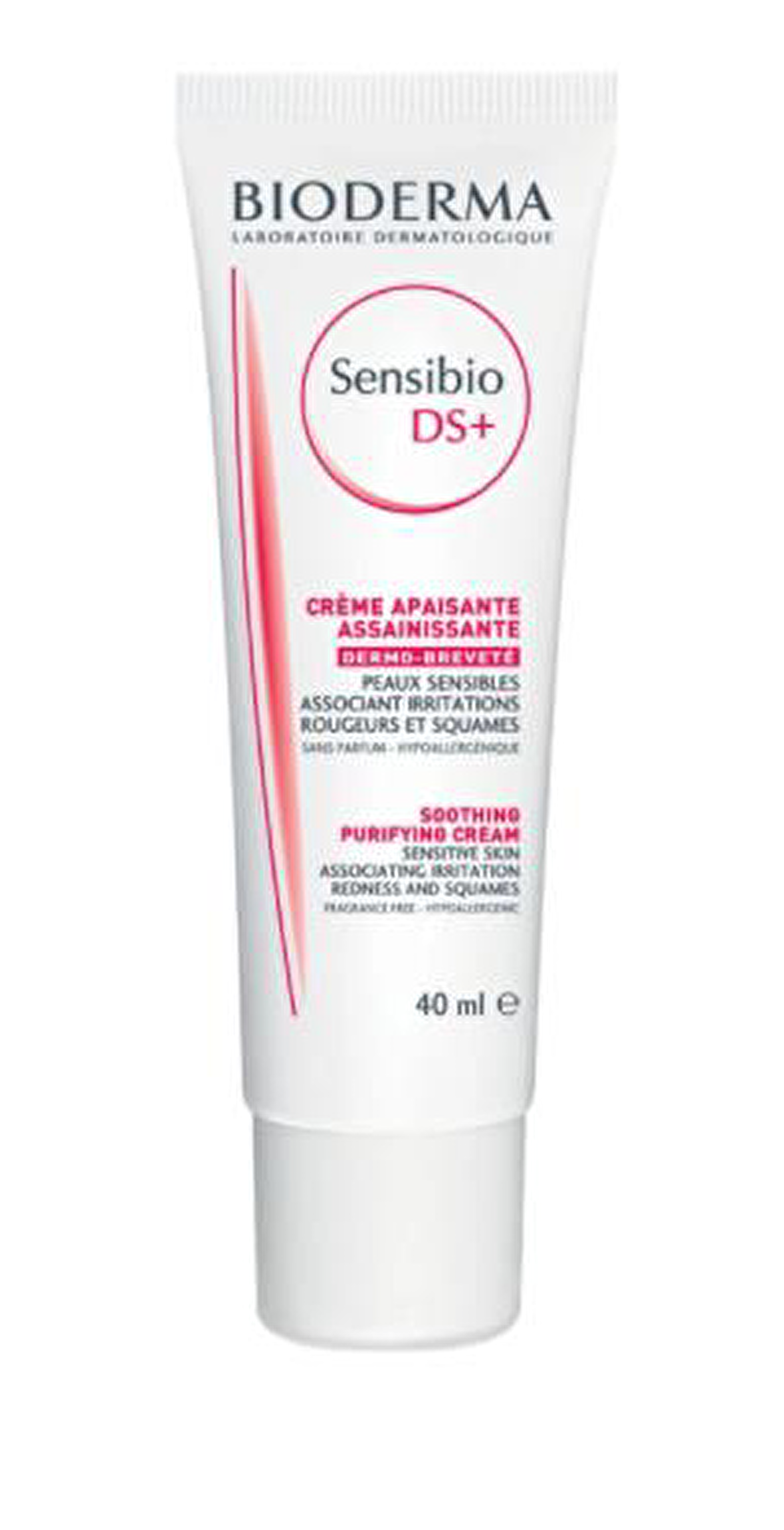 Bioderma Sensibio DS+ Hassas Ciltler İçin Su Bazlı Yağsız Yatıştırıcı Yüz Bakım Kremi 40 ml