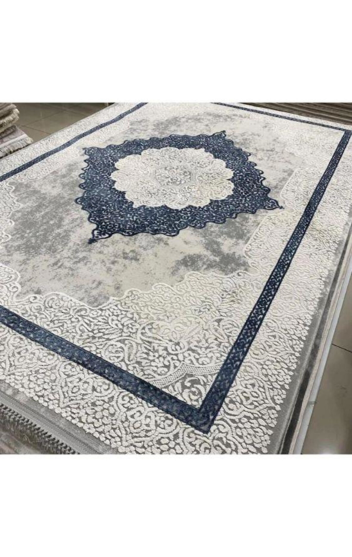 Gabardin Halı Lorenza Serisi 13627 Akrilik Halı Salon Oturma Odası Halısı