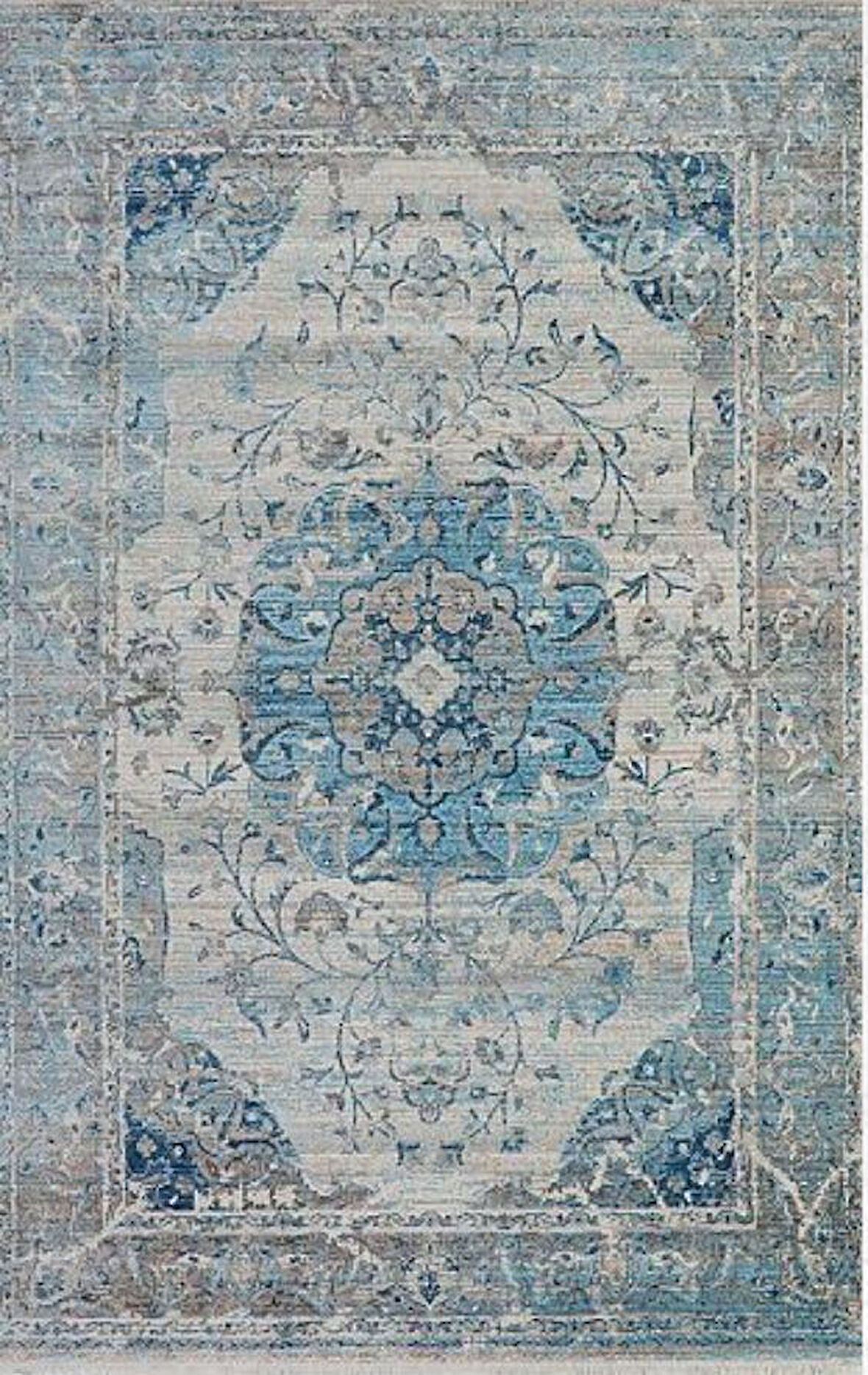 Gabardin Halı 7/24 Serisi 76-MAV Salon Oturma Odası Halısı