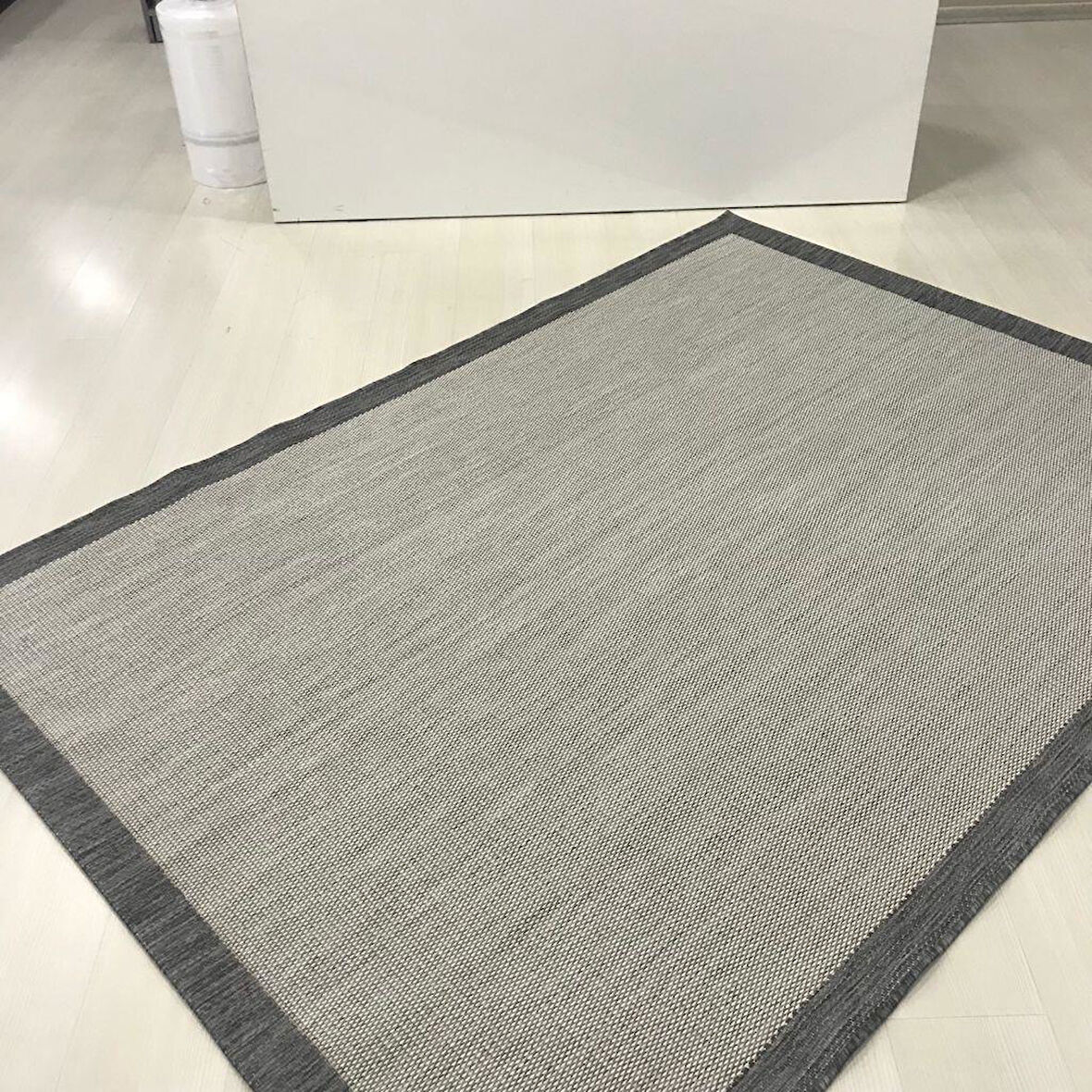 Halıcı Mustafa Jüt Sisal Halı 9313 Gri Serisi Salon Oturma Yatak Odası Halısı