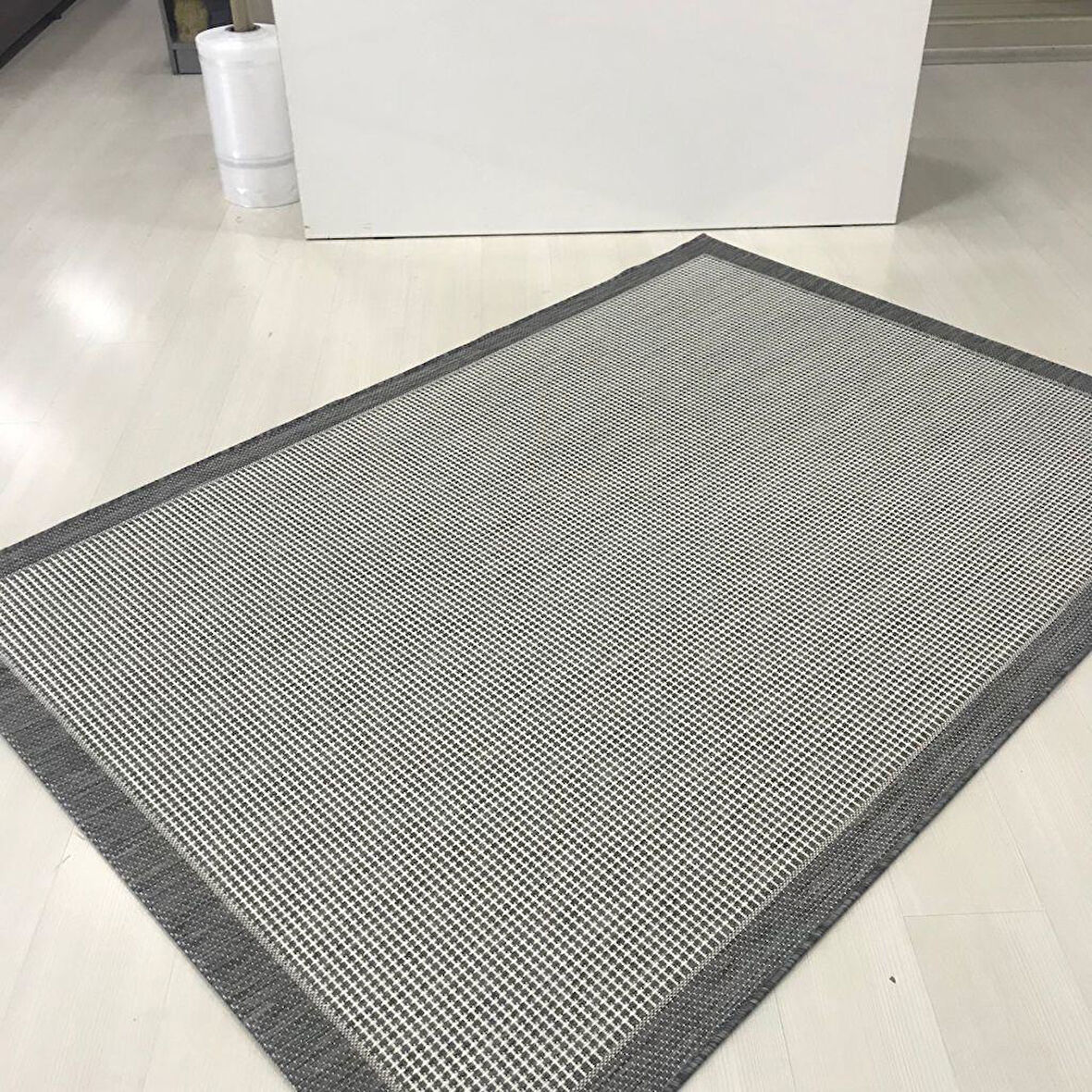 Halıcı Mustafa Jüt Sisal Halı 9213 Gri Serisi Salon Oturma Yatak Odası Halısı