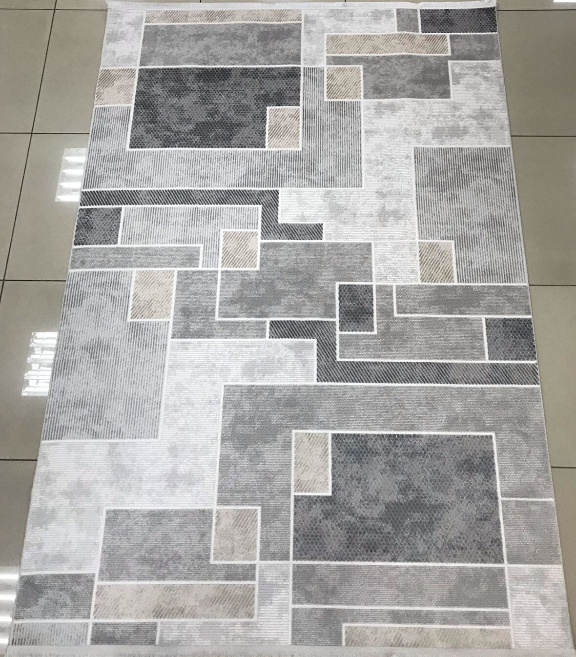 Merinos Halı Vega 73928 957 Serisi Akrilik Salon Oturma Yatak Odası Halısı